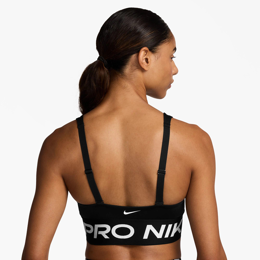 Nike Pro Indy Plunge Bra for Women - High Support Sports Bra for Running, Yoga & Gym Workouts - Bold Design & Comfortable Fit