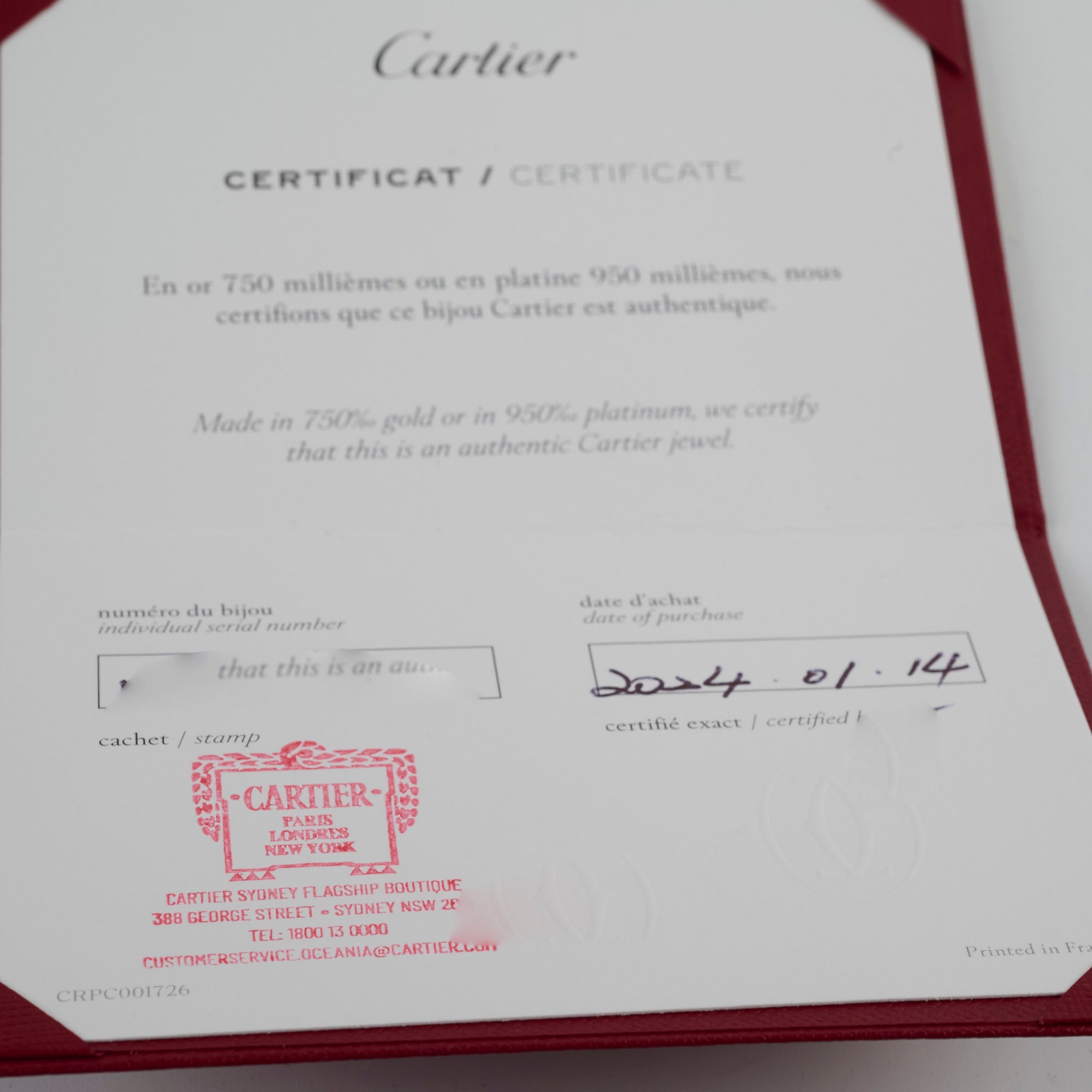 Cartier C'DE Diamond Earrings for Women - 18K White Gold Luxury Stud Earrings with VVS Diamonds, Perfect for Weddings & Anniversary Gifts (2024 Collection)