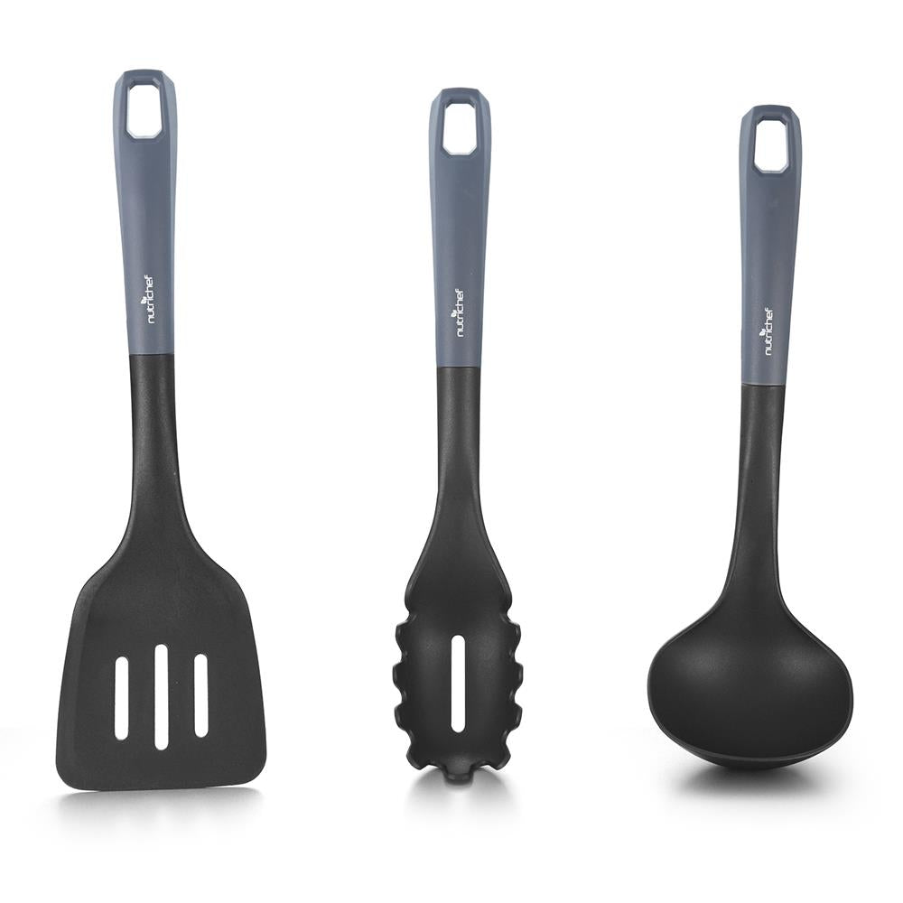 Premium 12-Piece Kitchen Cooking Utensils Set - Non-Stick Silicone Spatula, Slotted Spoon, Turner & More - Essential Cookware Tools for Baking, Frying & Meal Prep - Perfect Gift for Home Chefs