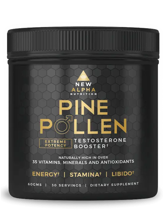 Premium Pine Pollen Powder 60g - 100% Natural Superfood Supplement for Immune Support & Energy Boost - Perfect for Smoothies, Baking & Wellness Drinks
