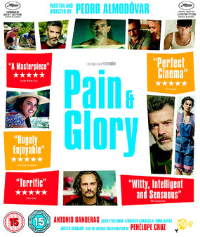 Pain and Glory Blu-ray DVD - Award-Winning Spanish Drama Film by Pedro Almodóvar - Perfect for Movie Nights & Film Collections