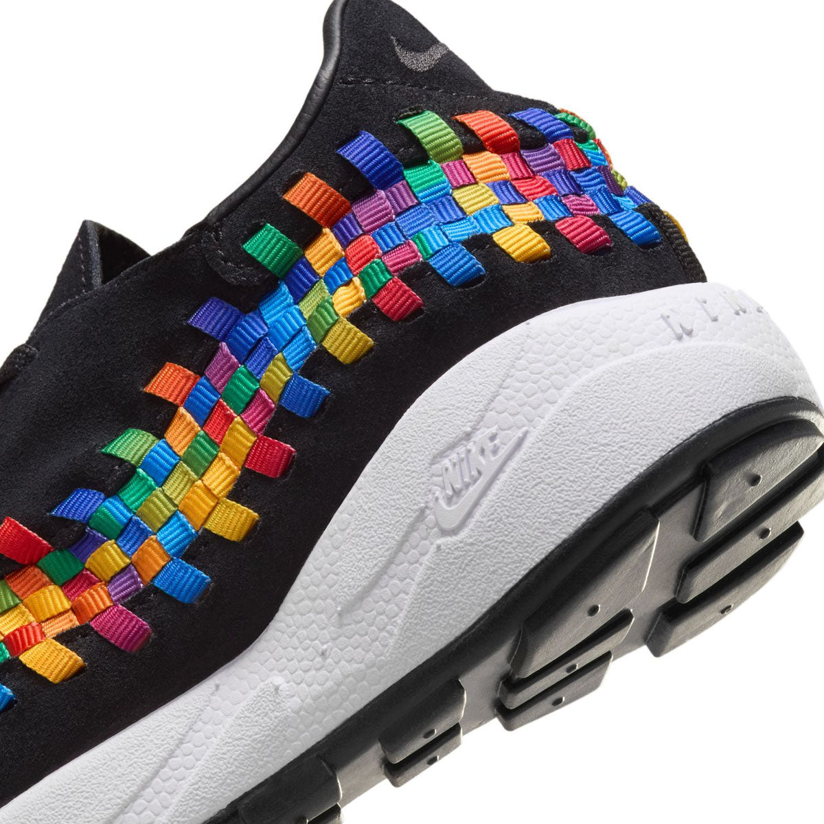 Footscape Woven Rainbow Sneakers - Lightweight Breathable Running Shoes for Men & Women | Perfect for Jogging, Gym Workouts & Casual Streetwear Fashion