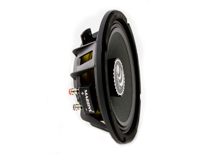 M8S 8-Inch 140 Watt 4 Ohm Mid Range Shallow Mount Car Speaker - Perfect for Door Panels & Custom Audio Upgrades