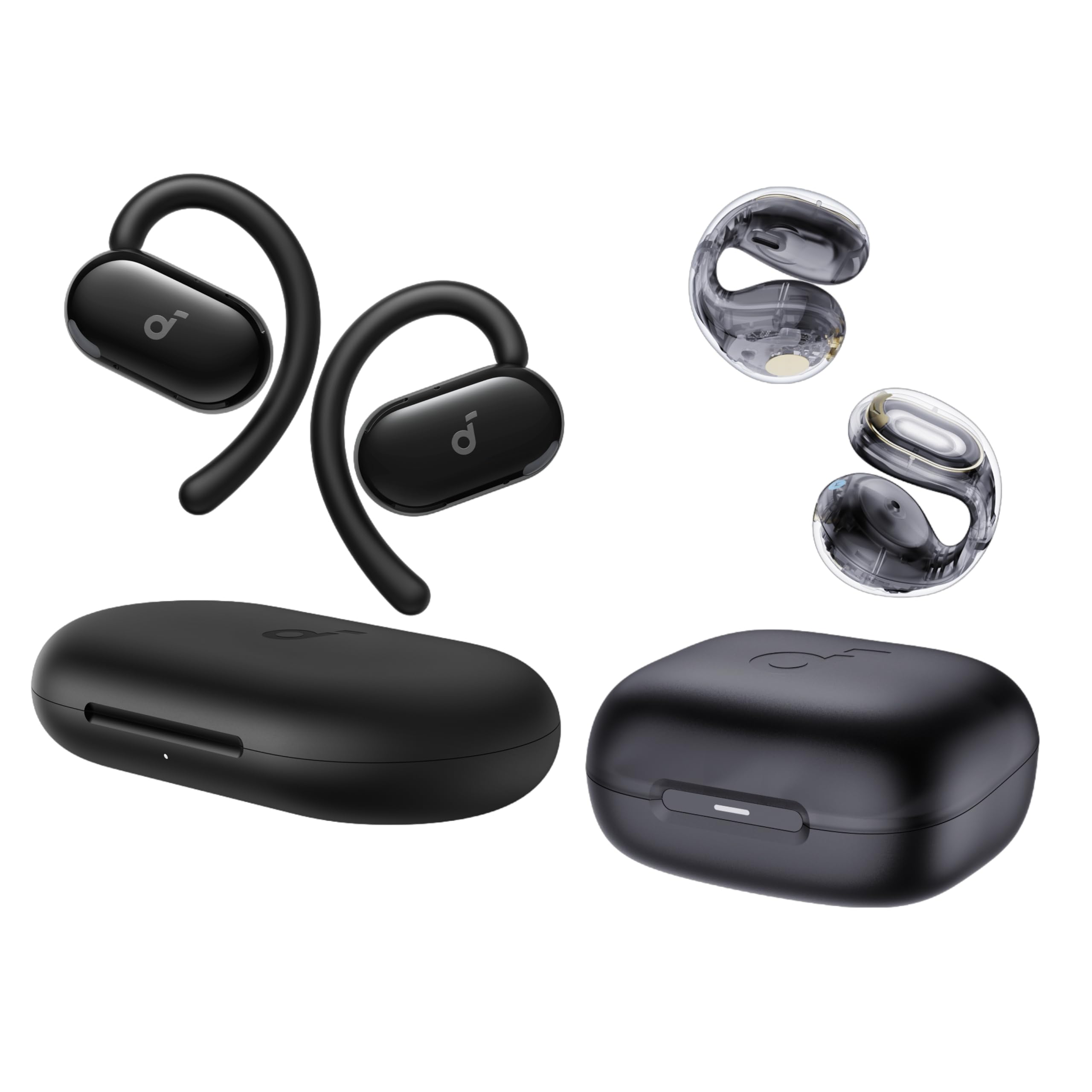 Soundcore C30i by Anker Open-Ear Clip-On Bluetooth Headphones - Lightweight Wireless Earbuds with Secure Fit, Big Drivers for Clear Audio - Perfect for Running, Workouts & Outdoor Activities