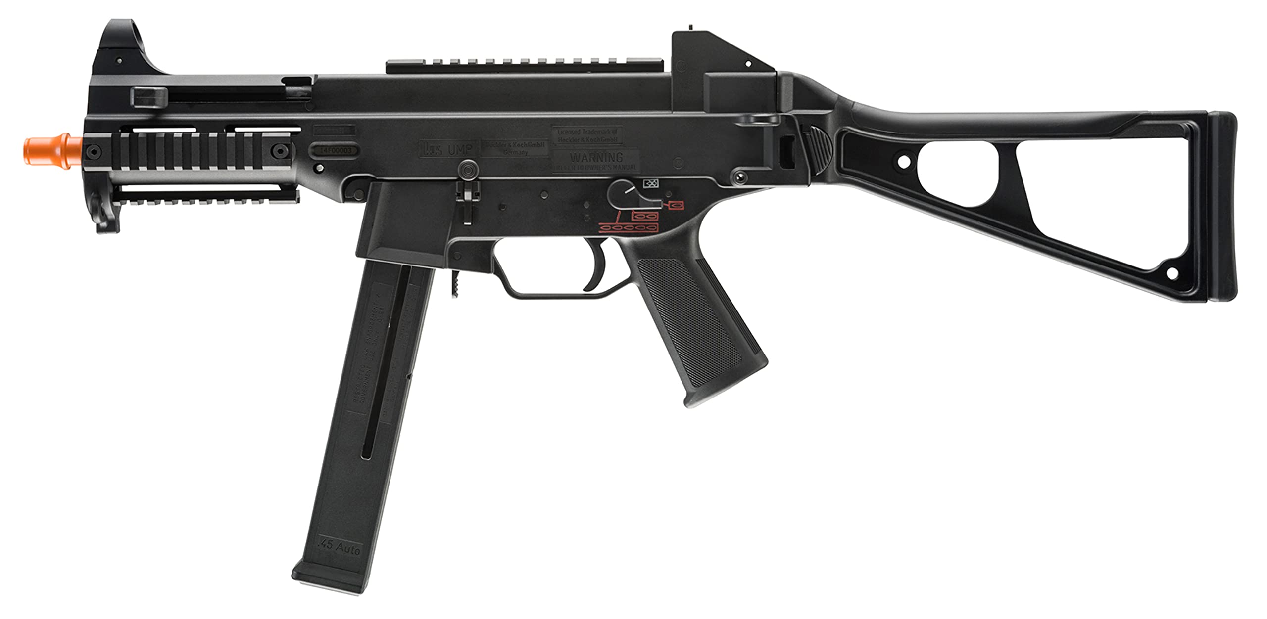 Umarex Elite Force HK Heckler & Koch UMP 6mm BB Airsoft Gun - Gas Blowback (GBB) Replica for Tactical Training & Competitive Shooting