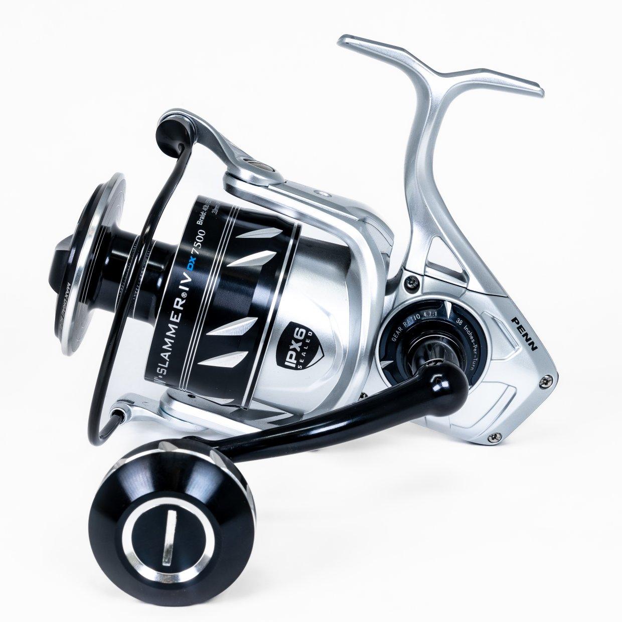 Penn Slammer IV DX Spinning Reels - Saltwater Fishing Reel with Sealed Body, Smooth Drag System - Perfect for Surf, Pier, and Offshore Fishing
