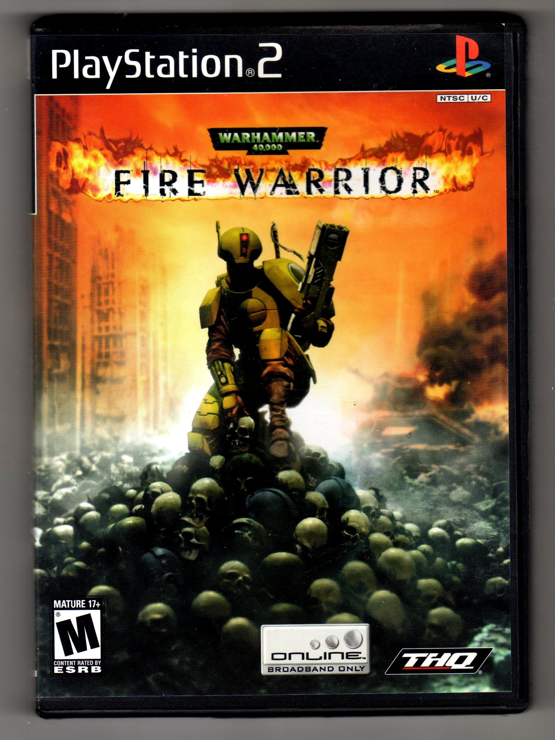 Warhammer 40,000: Fire Warrior - PlayStation 2 Classic Video Game | Sci-Fi Shooter Action for PS2 | Perfect for Warhammer Fans & Retro Gaming Enthusiasts