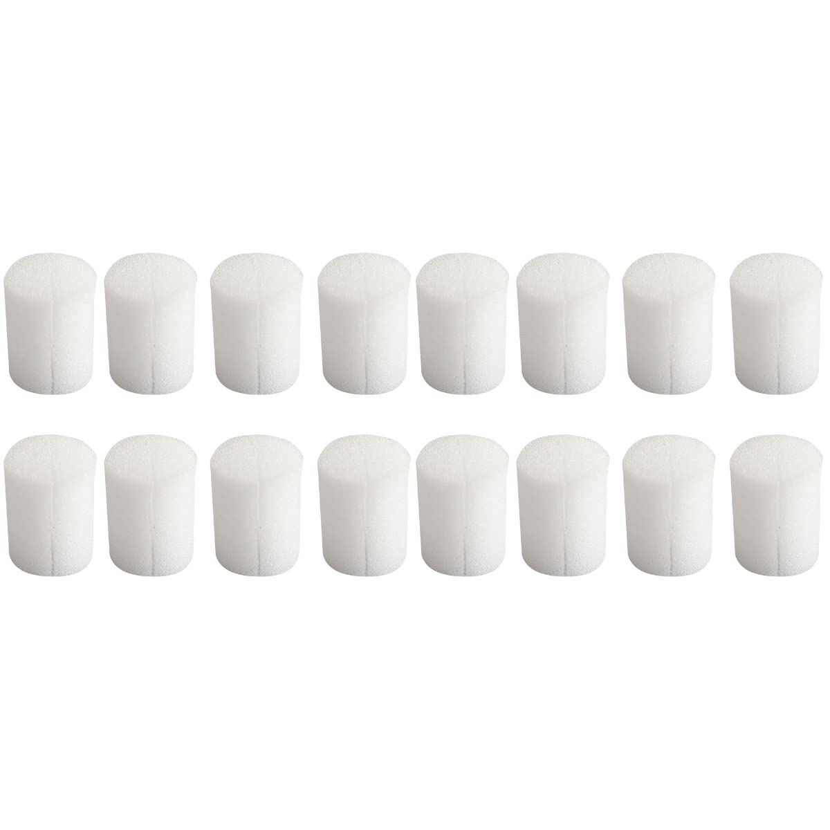 YARNOW 200 Pcs Hydroponic Sponge Cubes for Seed Starting, Plant Growing, and Gardening - Perfect for Net Pots, Basket Systems, and Indoor/Outdoor Hydroponic Gardens (White)