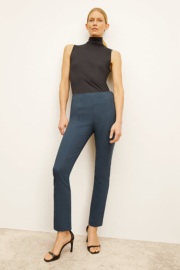 Foster Cigarette Pants for Women - High Waisted Stretch Denim Jeans with PowerStretch Technology | Perfect for Lakeside Outings, Casual Wear & Everyday Comfort
