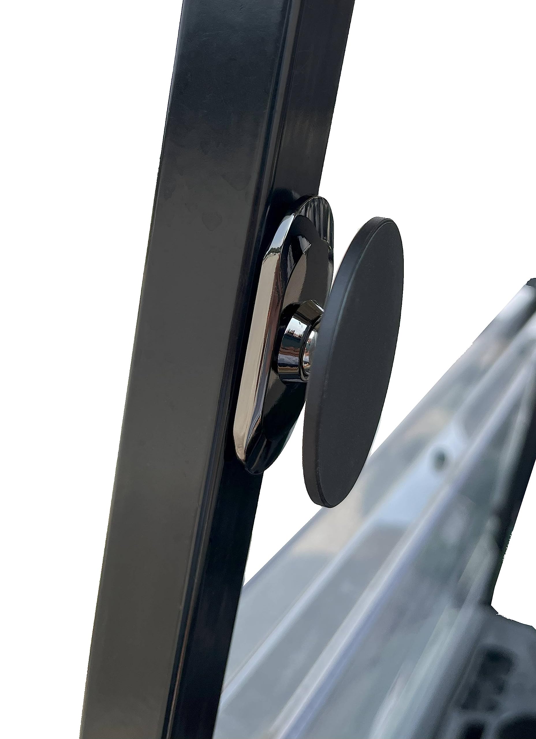 Magnetic Phone Mount for Golf Cart - Strong MagSafe Compatible Holder with Secure Mounting, Attaches to Any Metal Surface | Compact & Durable Design | Perfect for Golfing, Driving, or Workshop Use
