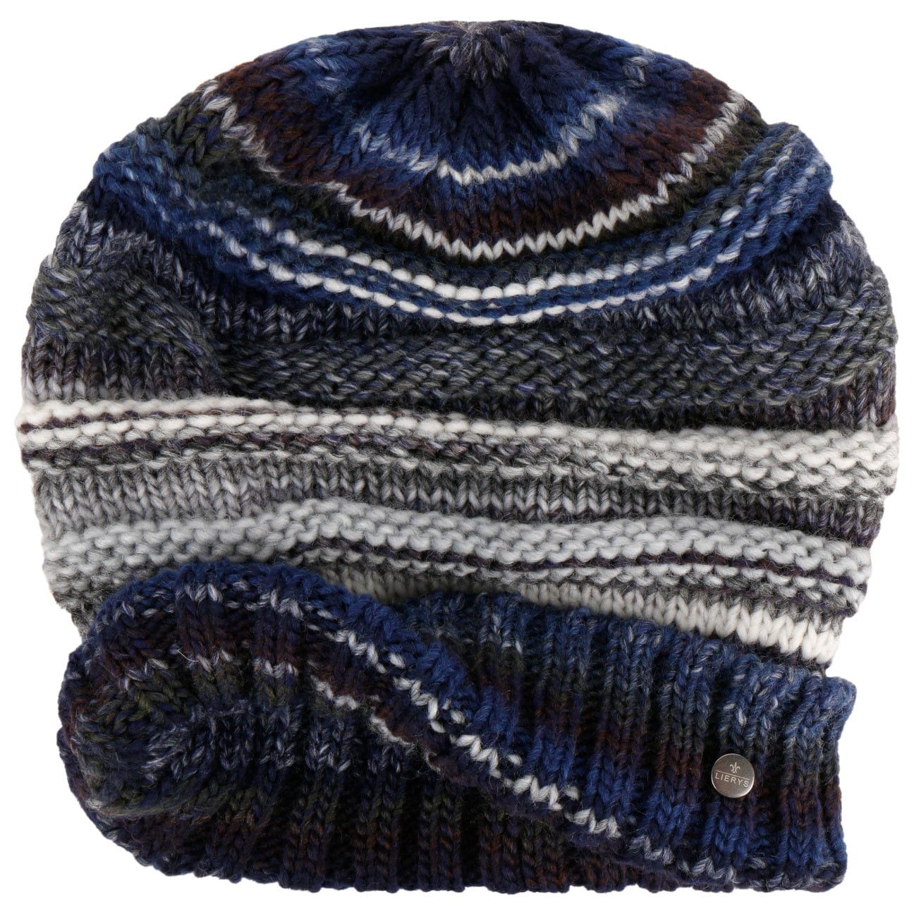 Lierys Bernardo Oversize Knit Hat - Soft Chunky Cable Knit Beanie for Women & Men | Winter Warm Slouchy Hat for Outdoor Activities, Skiing & Casual Wear