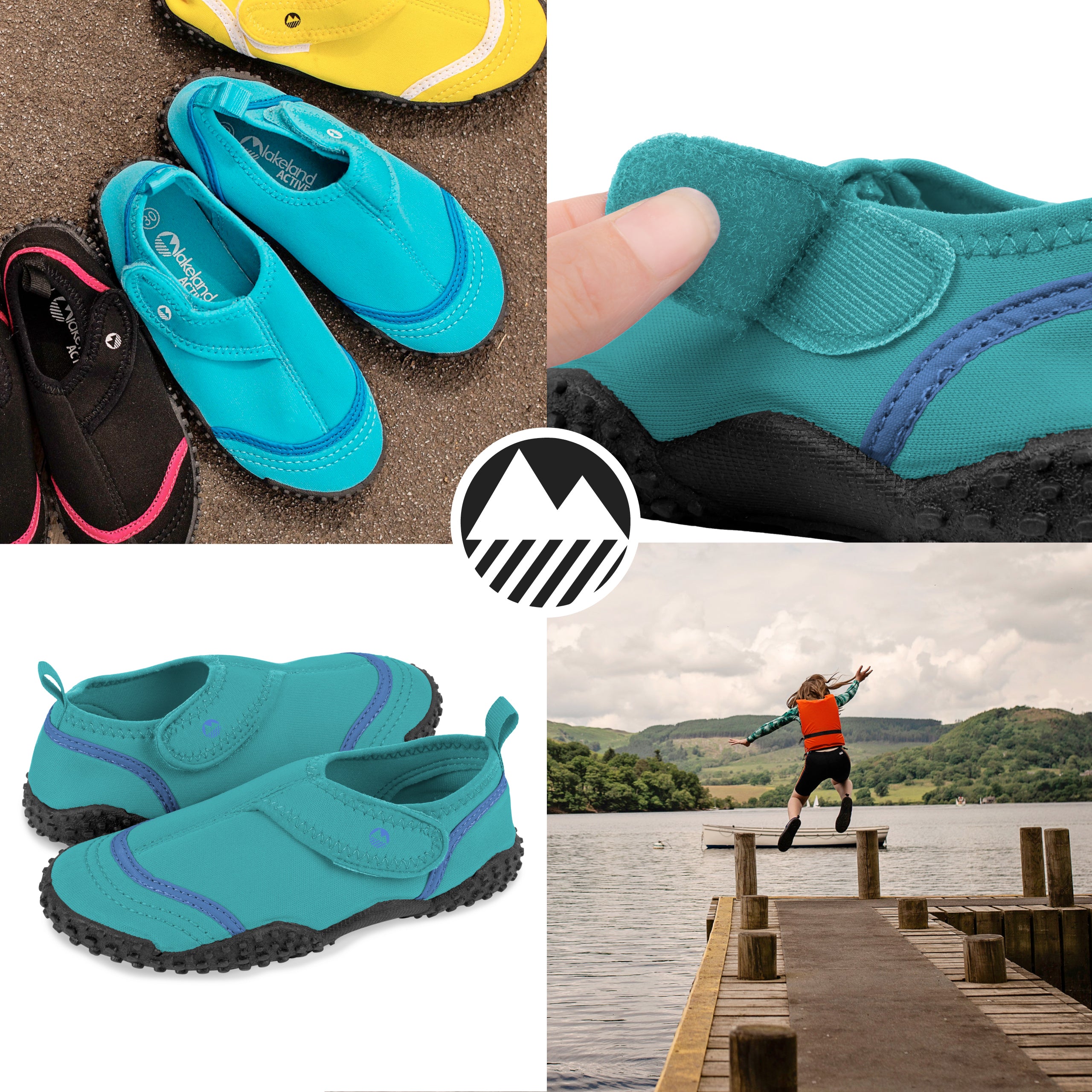 Infant & Kids' Seathwaite Water Shoes - Quick-Dry, Non-Slip, Comfortable for Beach, Pool & Outdoor Activities
