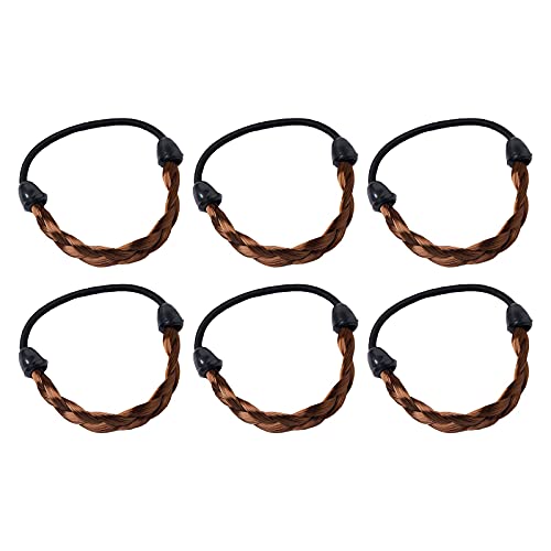 2021 New Elastic Wig Band - Realistic Ponytail Holder for Synthetic Wigs | Soft Hair Scrunchie & Rubber Bands | Women & Girls Hair Accessories | Perfect for Cosplay, Daily Styling & Hair Extensions