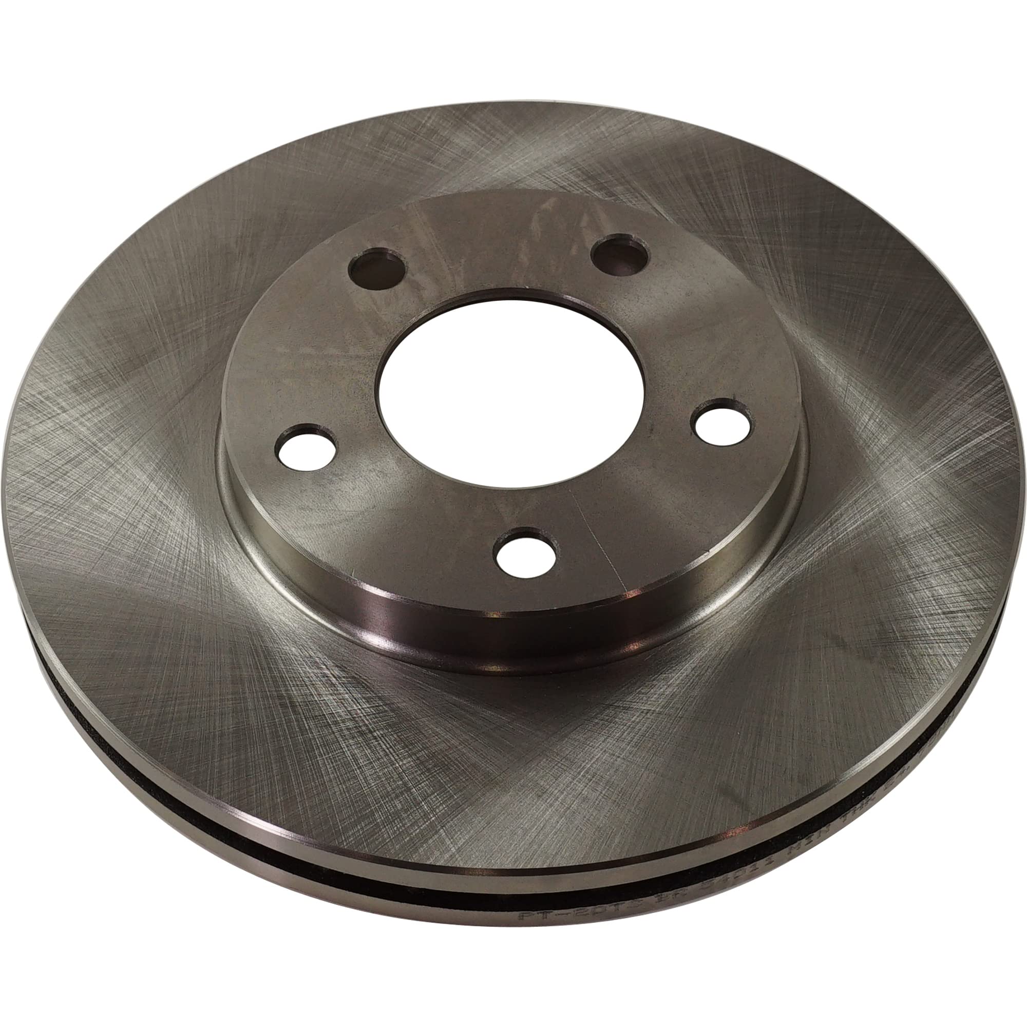 High-Performance Front Brake Disc and Pad Kit - 2-Wheel Set for 1994-1998 Ford Mustang | Ceramic Brake Pads, 5-Lug Cast Iron Rotors | Improved Stopping Power for Street & Track Use