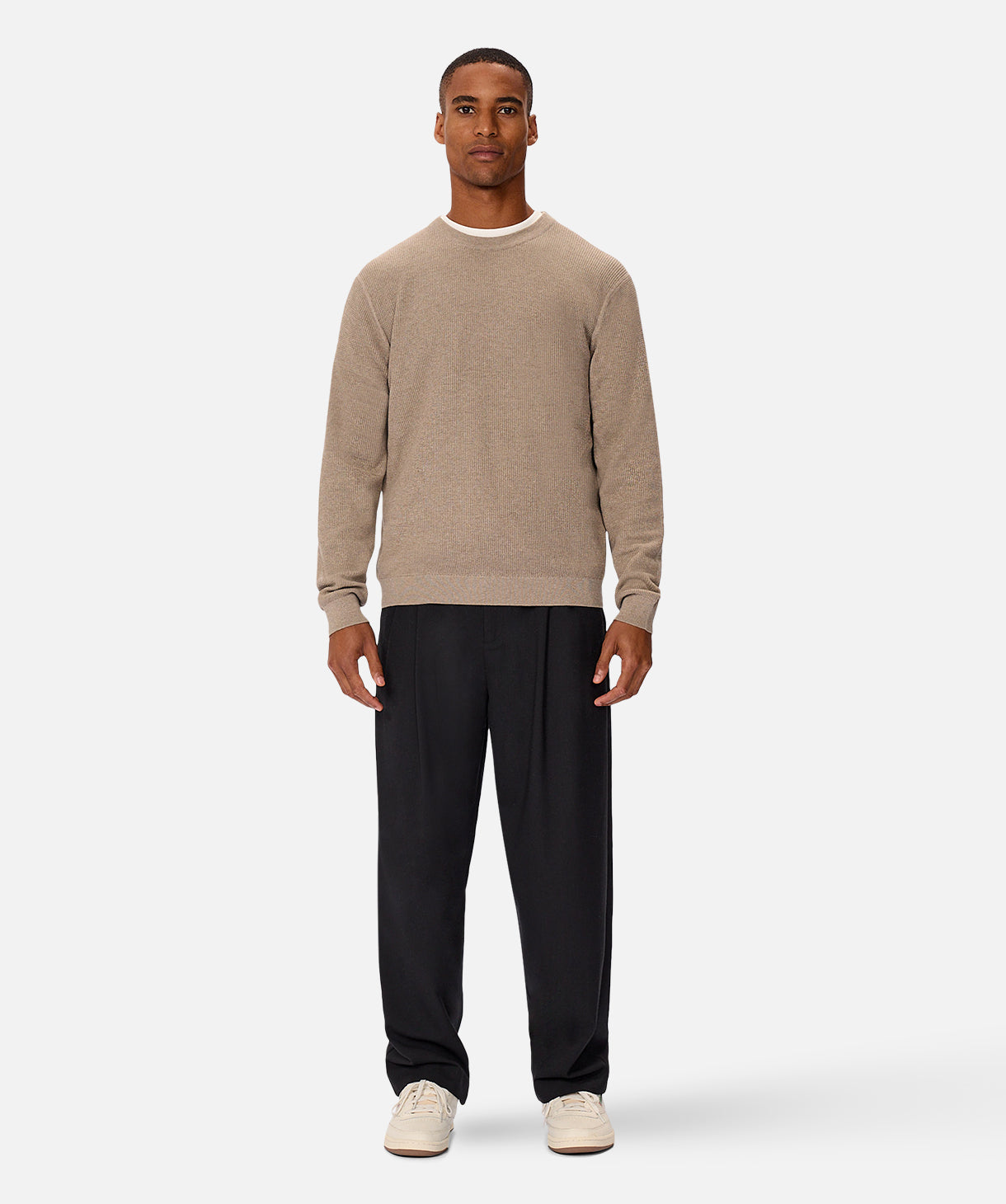 The Archer Knit Sweater - Soft & Stylish Walnut Brown Pullover for Men & Women | Perfect for Fall, Winter & Casual Outfits