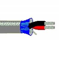 Belden 9451 22 AWG 1P Stranded Shielded Control Cable CMG FT4 - Black (250FT) for Industrial Automation, Security Systems & Audio/Video Installations