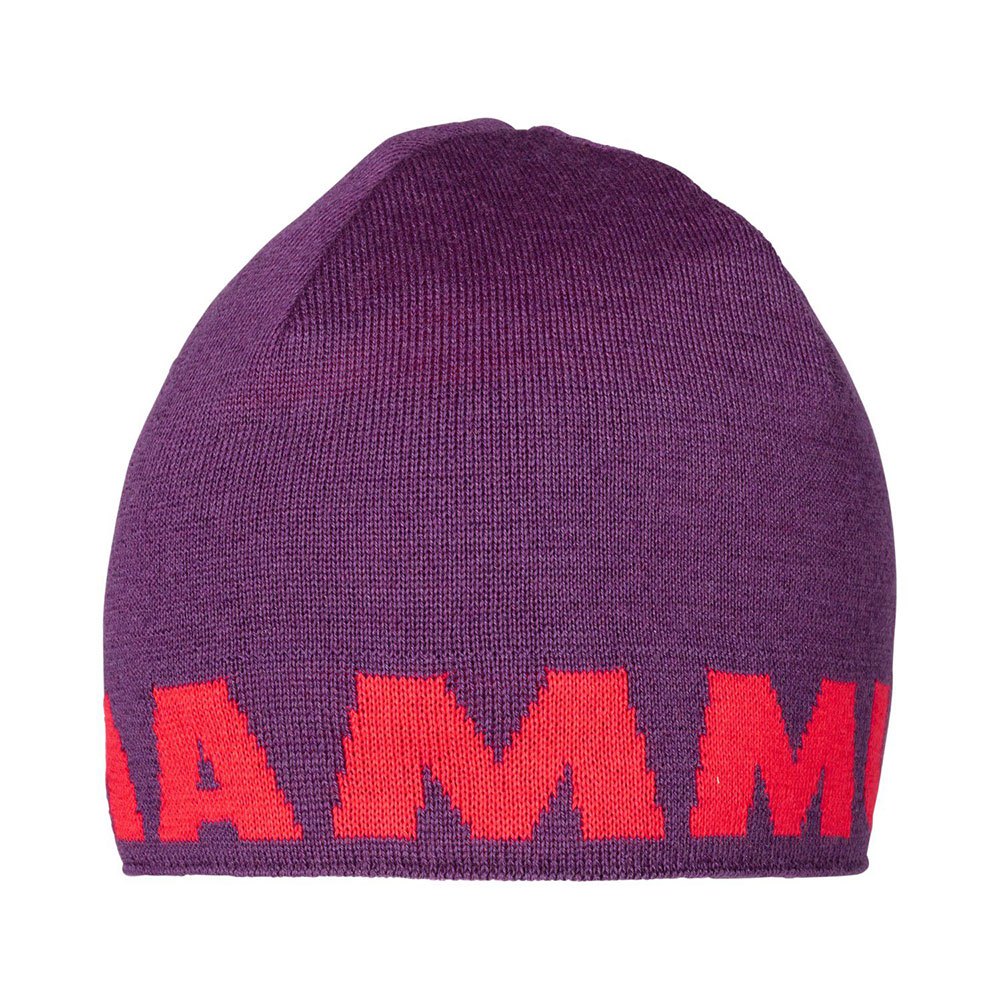 Mammunt Logo Beanie for Men - One Size Fits All - Winter Warm Knit Hat for Outdoor Activities & Casual Wear
