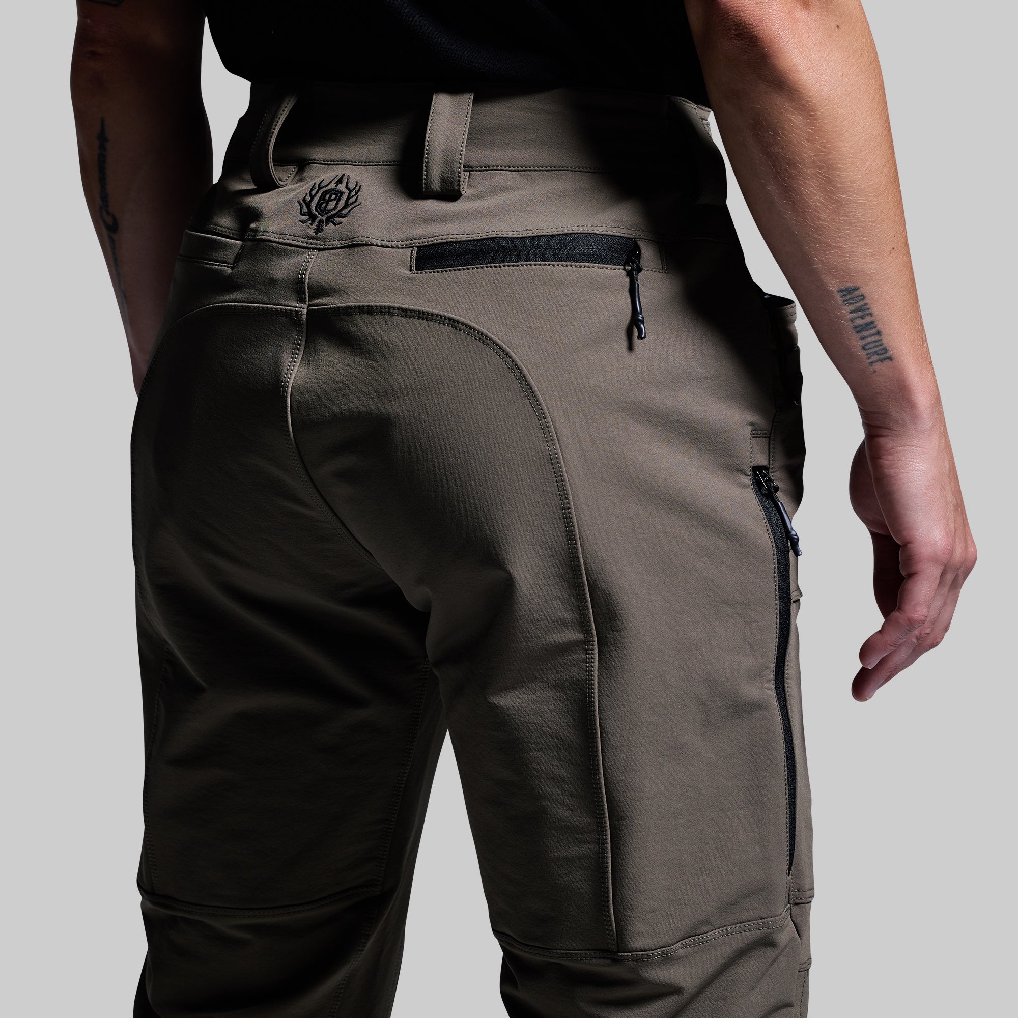 Women's Frontier Pant 2.0 - Dark Olive Hiking Pants for Outdoor Adventures & Travel | Comfortable Stretchable Water-Resistant Trousers