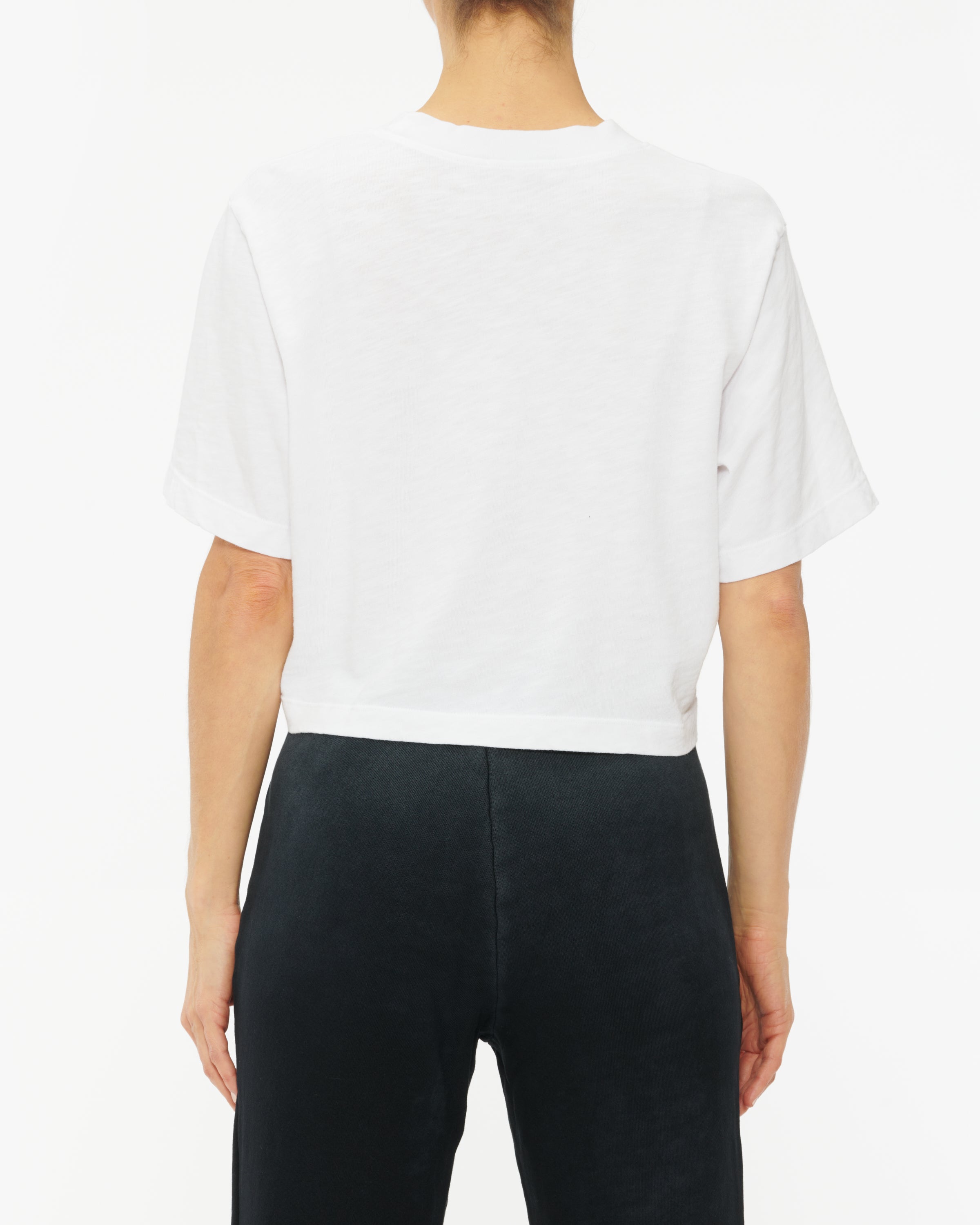 Cotton Citizen Tokyo Crop Tee - Women's Soft Short Sleeve T-Shirt for Casual Wear & Summer Outfits