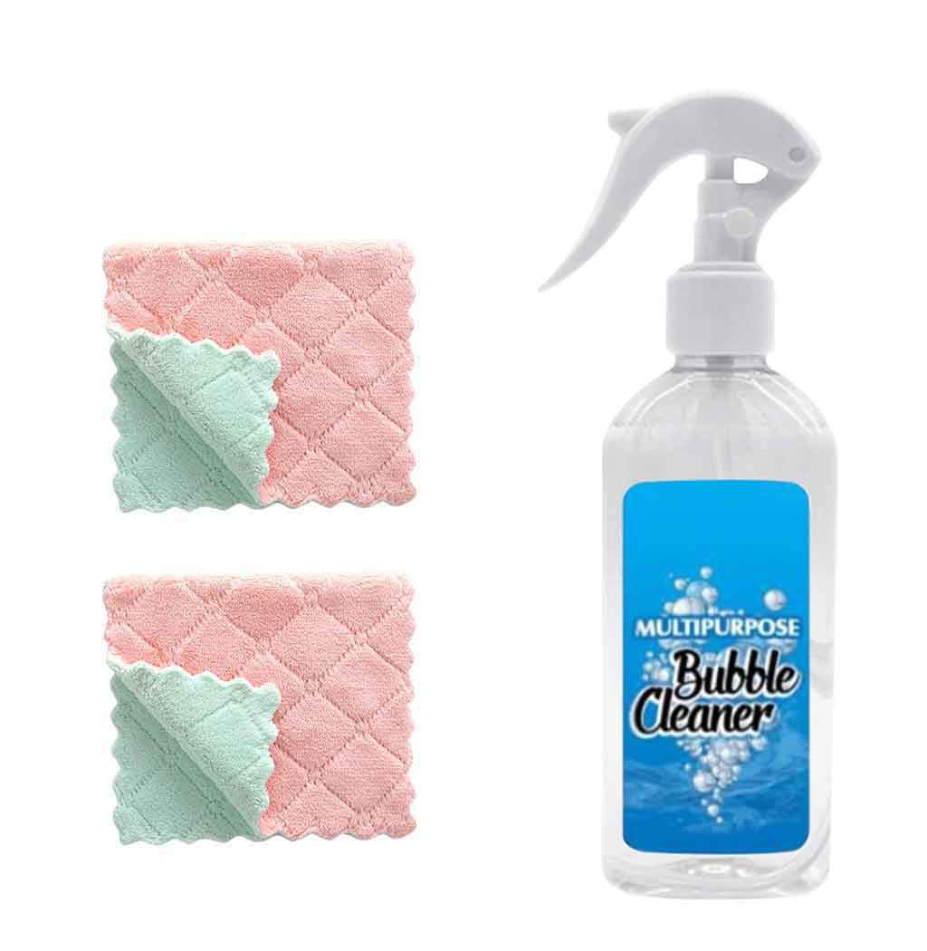 Yiser Multi-Purpose Kitchen Cleaner - 100ml Foam Grease Remover for Stove, Oven, Countertops & Appliances | All-Purpose Cleaning Supplies for Home & Commercial Use | Fast-Acting Degreaser (White)