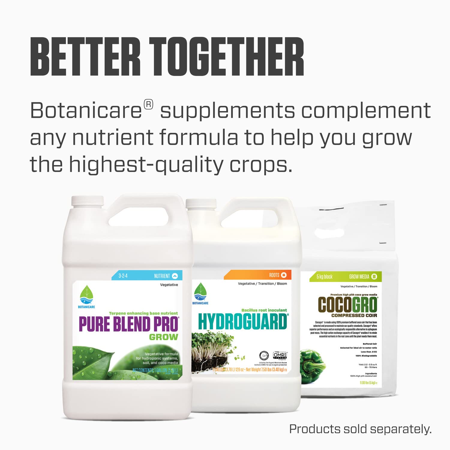 Botanicare Cal-Mag Plus Plant Supplement - Calcium, Magnesium & Iron for Healthy Plants | Corrects Nutrient Deficiencies | Water-Soluble or Foliar Spray | 2-0-0 NPK Formula | 5 Gallon | Ideal for Hydroponics, Indoor Gardening & Greenhouse Use