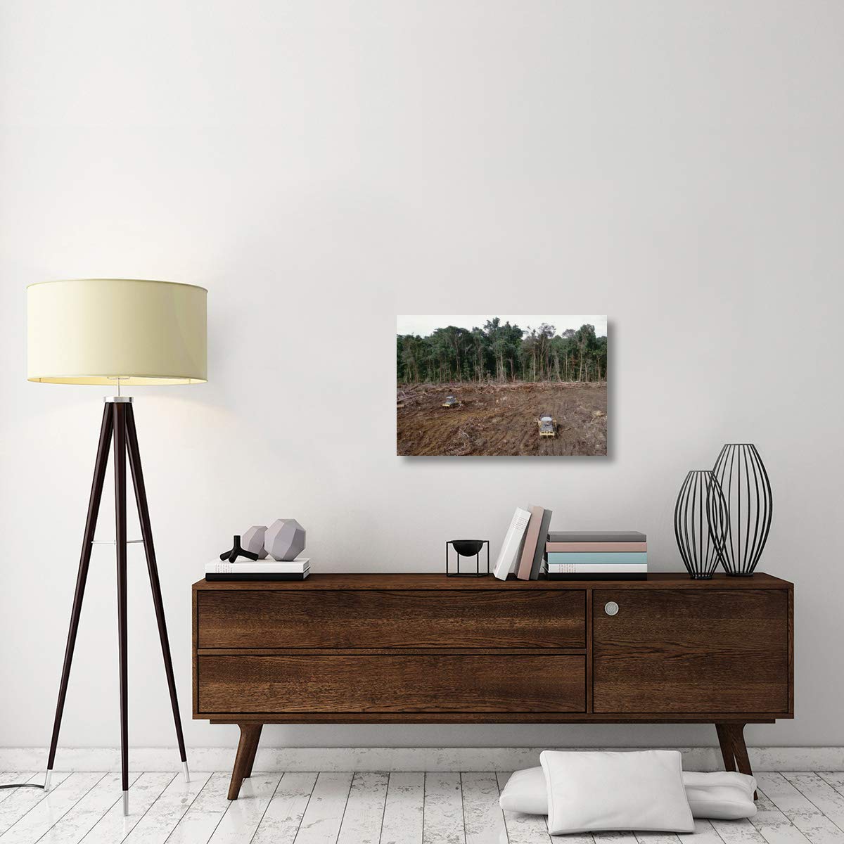 Tropical Rainforest Landscape Canvas Art - 30