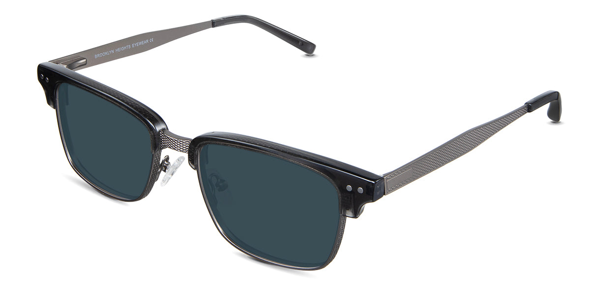 Stylish Brad Men's Prescription Sunglasses - UV Protection Polarized Lenses for Driving, Fishing & Outdoor Activities