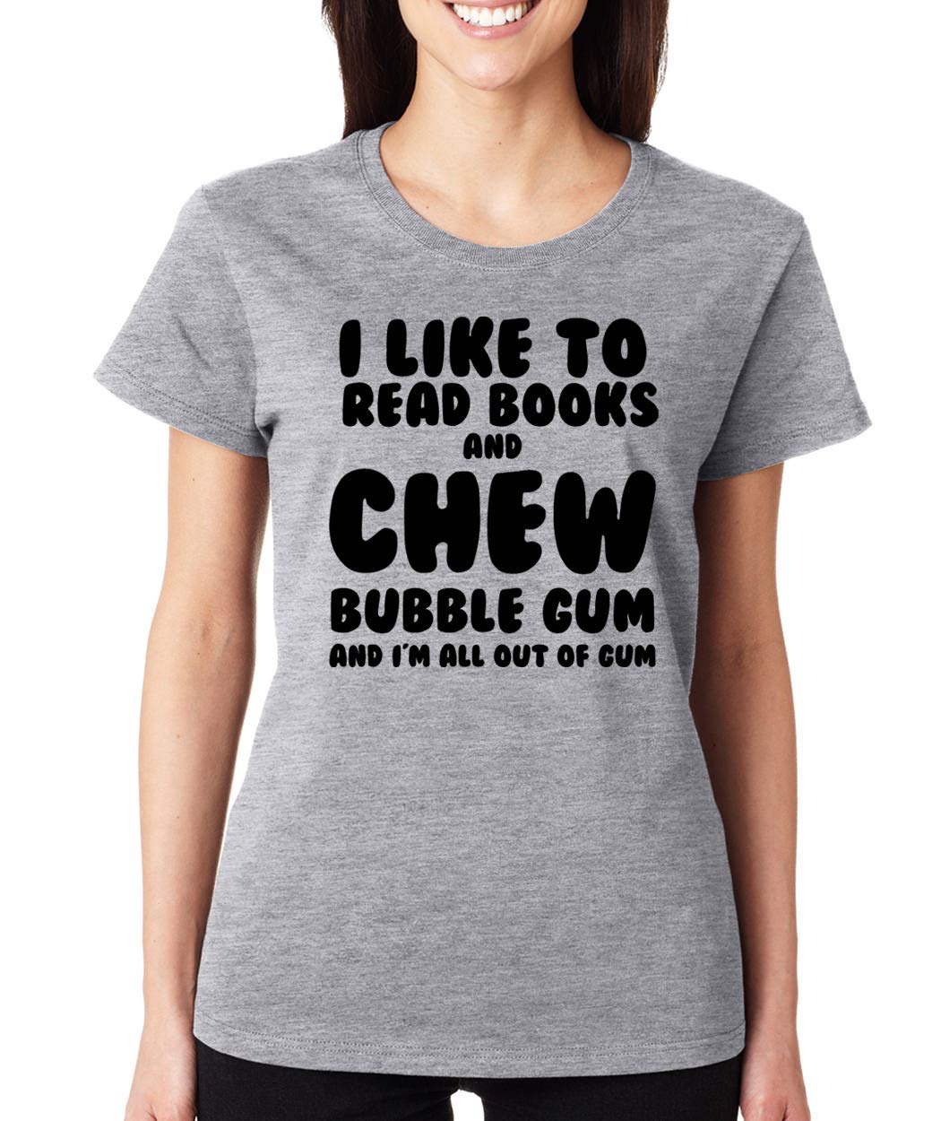 Signature Read Books Chew Bubble Gum T-Shirt for Casual Wear