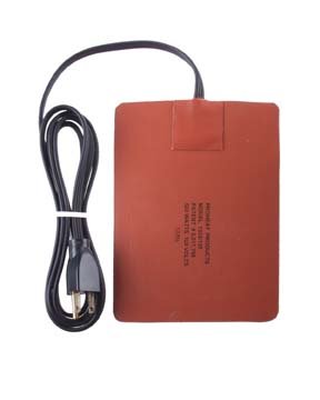 ProHeat 500W Heavy Duty Fluid Reservoir Heater - Model 1325 (4.2 Amp, 120V) for 3-6 Gallon Oil Pans & 20-50 Gallon Hydraulic Systems | Engine & Equipment Winter Warm-Up Solution