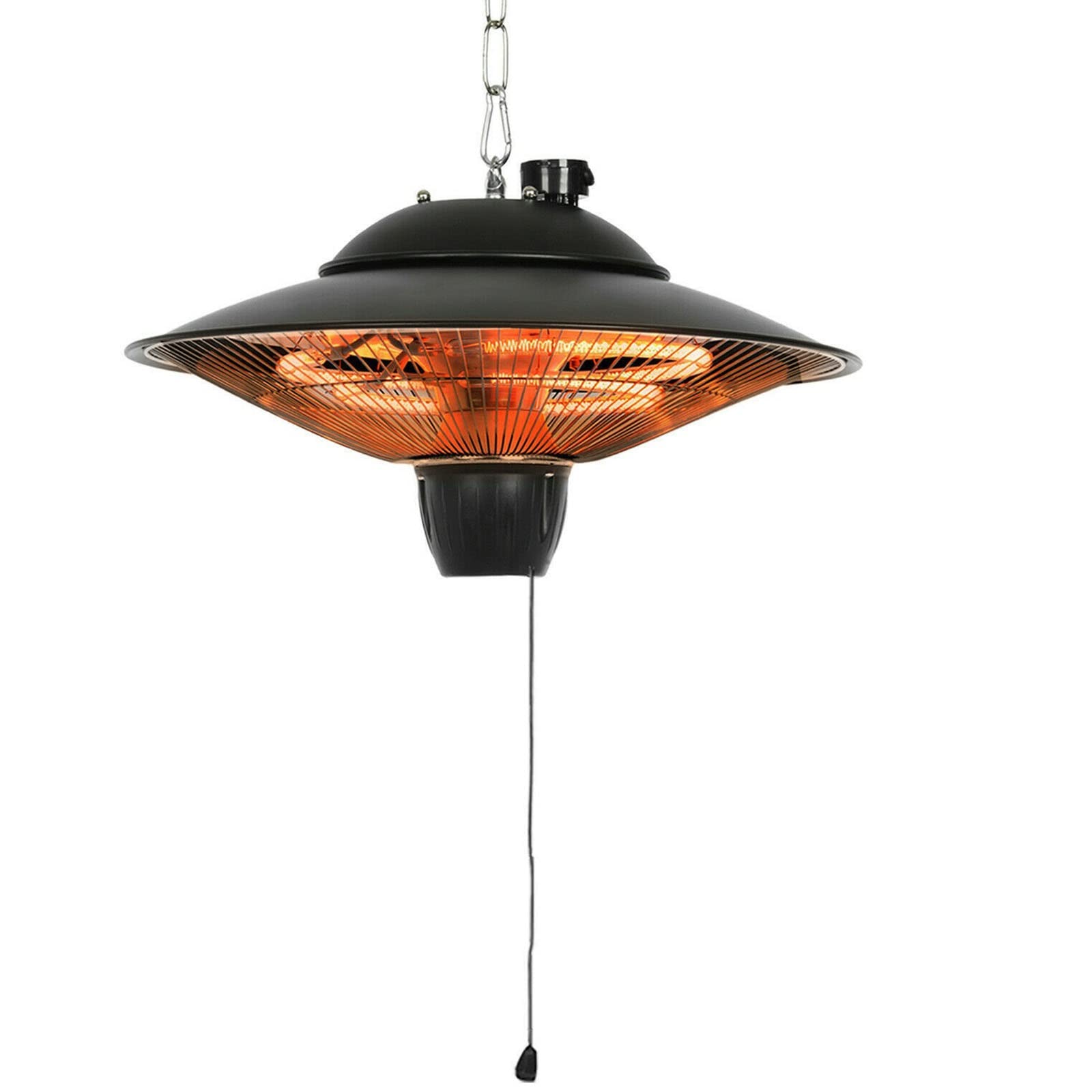 GXP Outdoor Electric Patio Heater 1500W - Ceiling Mounted Balcony & Courtyard Heater for Year-Round Comfort - Perfect for Outdoor Dining, Lounging, and Entertaining