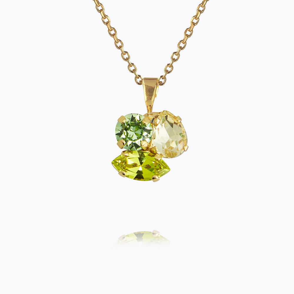 Ana Necklace & Lime Combo - Elegant Dainty Jewelry Set for Women | Perfect for Date Night, Weddings & Everyday Wear