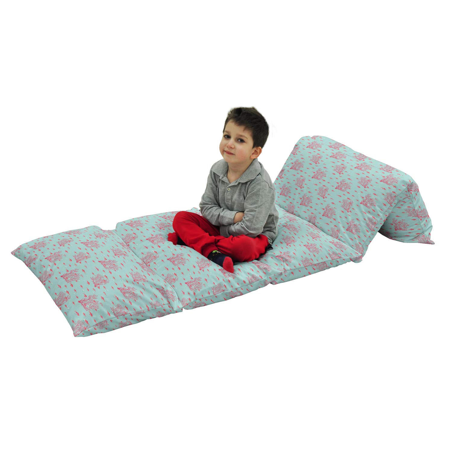 Ambesonne Coral Floor Pillow Cover 88