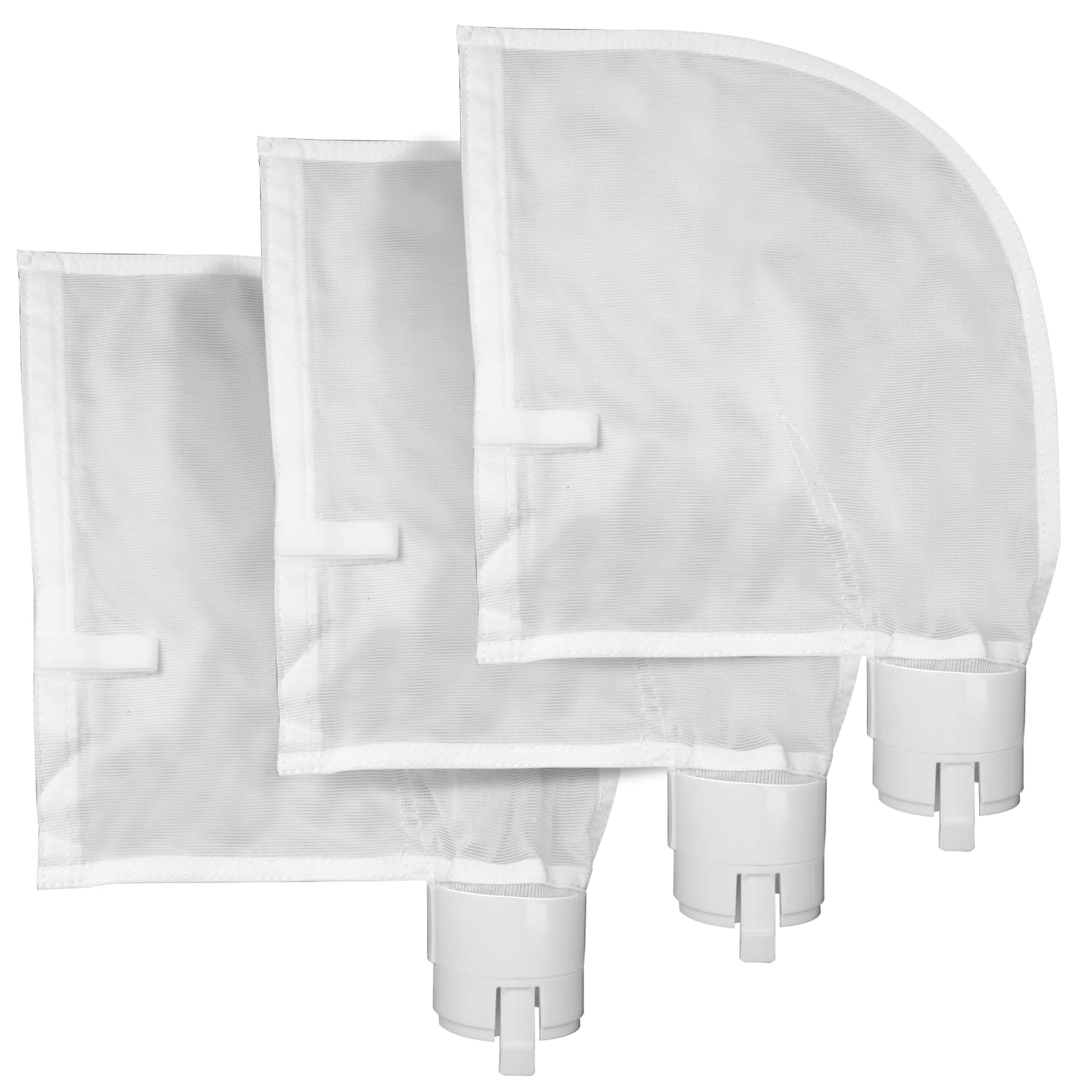 Polaris 360 380 Pool Cleaner Filter Bag with Hook and Loop Closure - 3 Pack, 360V Closure Bag for Efficient Pool Cleaning and Maintenance