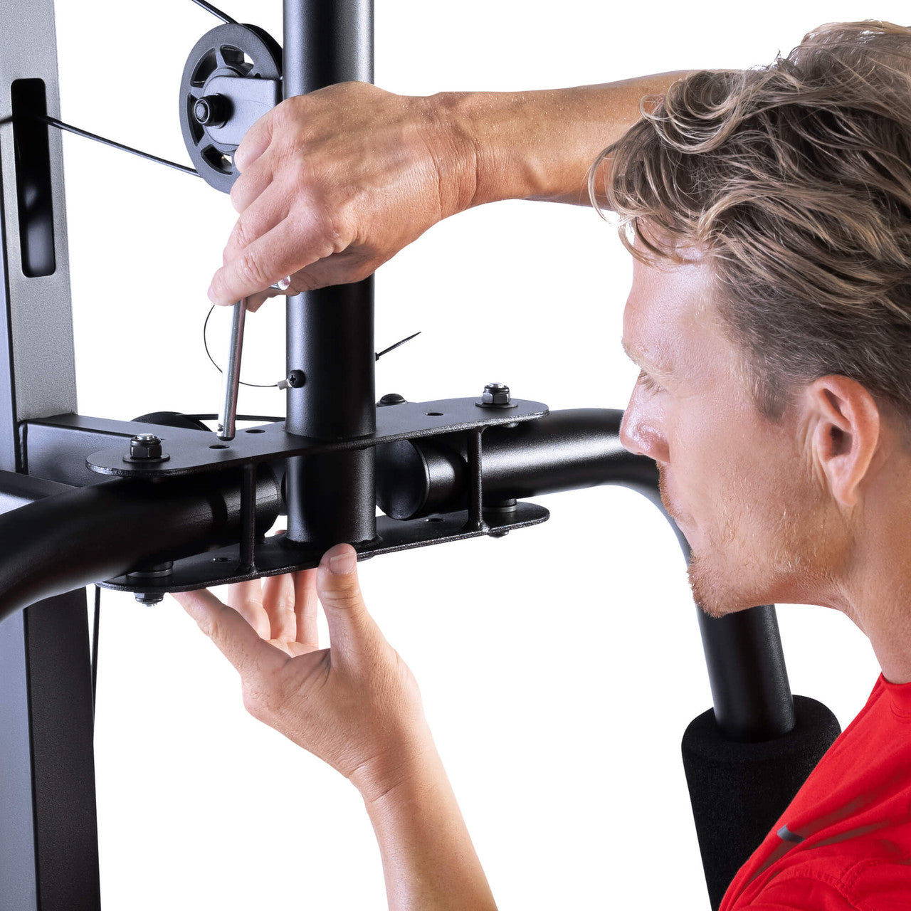 Marcy MWM-8178 150lb Stack Weight Home Gym - All-in-One Strength Training Equipment for Full Body Workout | Perfect for Home Fitness & Small Spaces