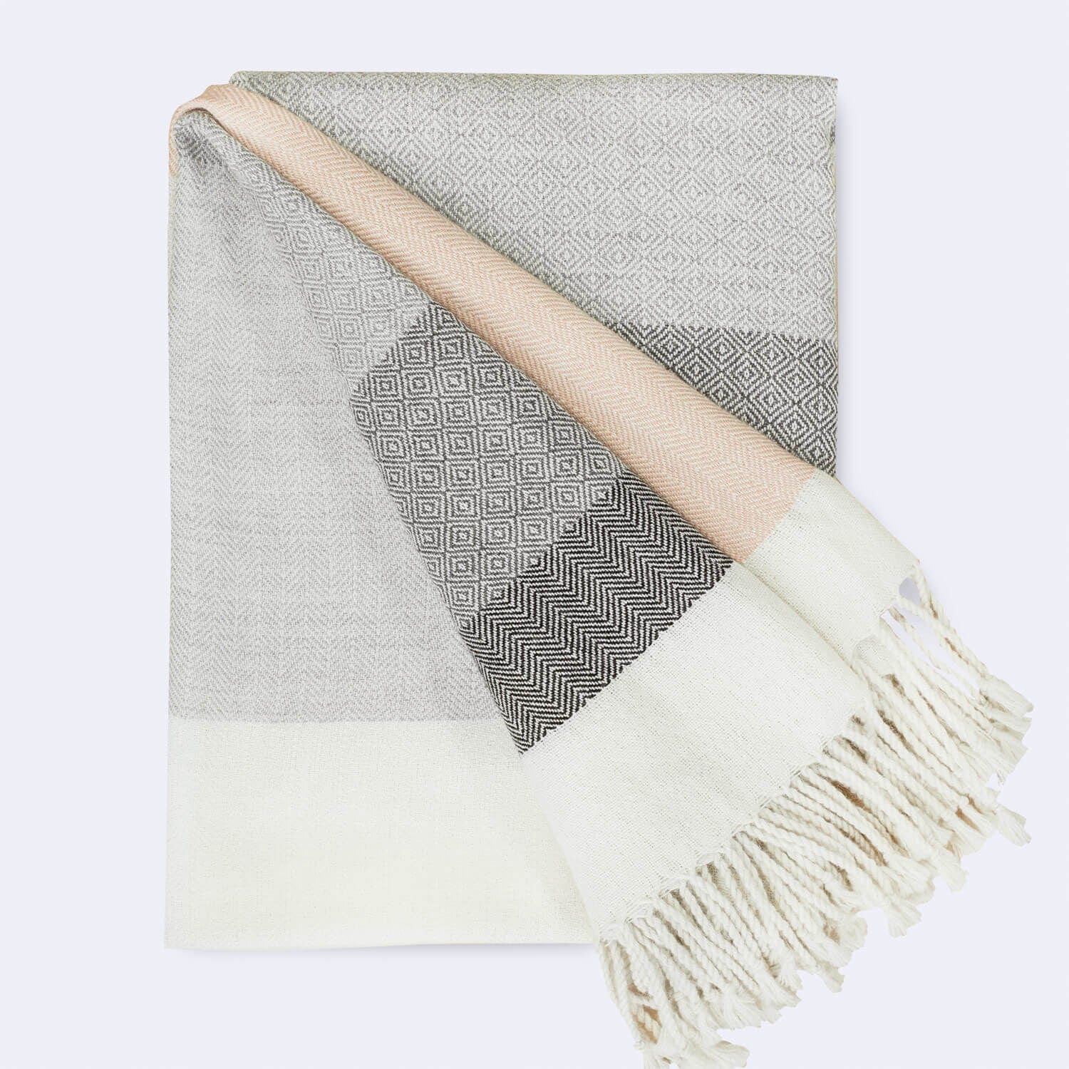 Soft & Cozy Paloma Alpaca Throw Blanket - Luxurious 100% Alpaca Wool for Warmth - Perfect for Couch, Bed, or Gift Giving
