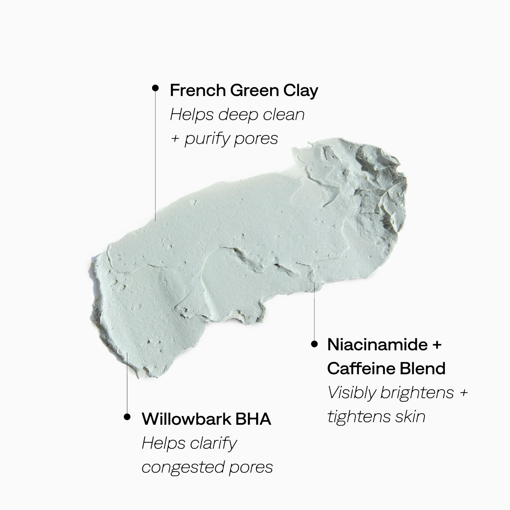 French Green Clay Mask for Deep Cleansing & Pore Care - Skin Care