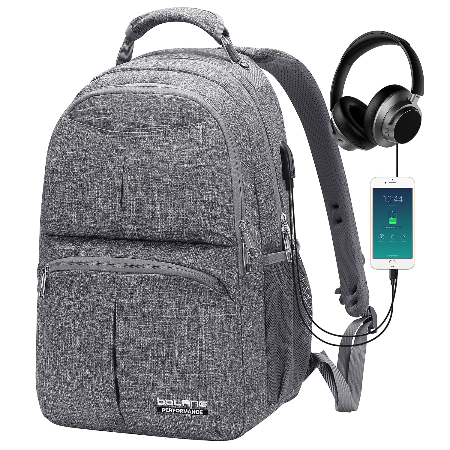 Waterproof Laptop Backpack for Men & Women - Fits 16