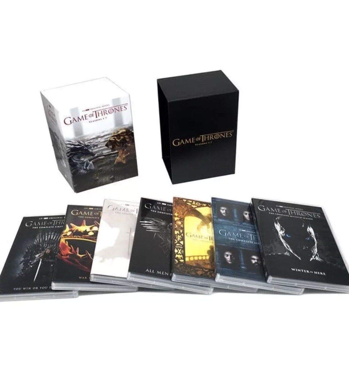 Game of Thrones Complete Seasons 1-7 DVD Box Set - Epic Fantasy Series for Binge-Watching & Collectors
