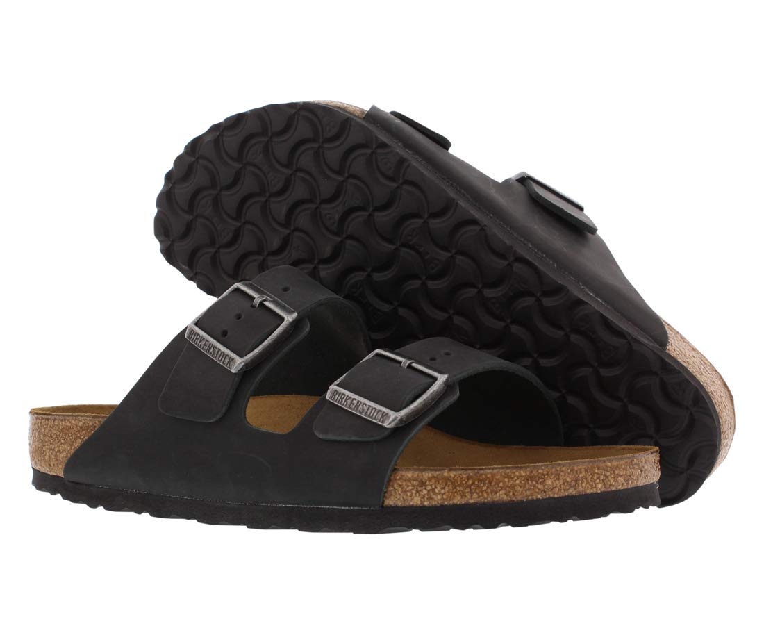 Birkenstock Women's Arizona Shearling Sandals - Comfortable Soft Wool Lined Leather Slides for Indoor/Outdoor Wear - Perfect for Home, Office, and Casual Outings