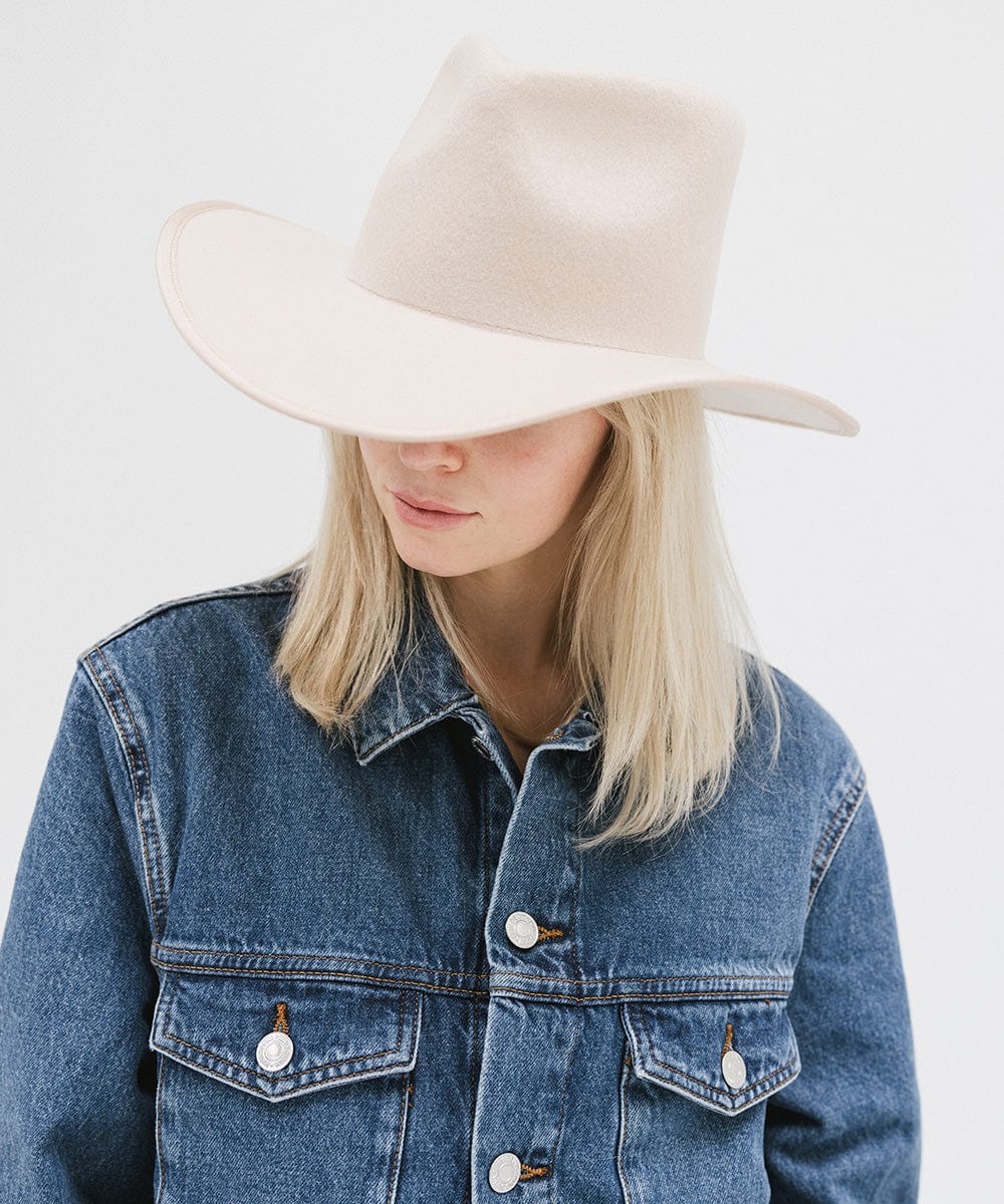 June Rancher Cowboy Hat for Men & Women - Western Style Sun Protection Outdoor Riding Hat - Perfect for Rodeo, Horseback Riding, and Country Music Festivals
