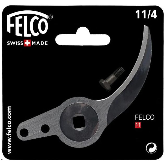 Felco F11 Replacement Counter Blade with Screws - Compatible with Felco F11 Pruning Shears | Perfect for Gardening, Landscaping & Professional Horticulture Use