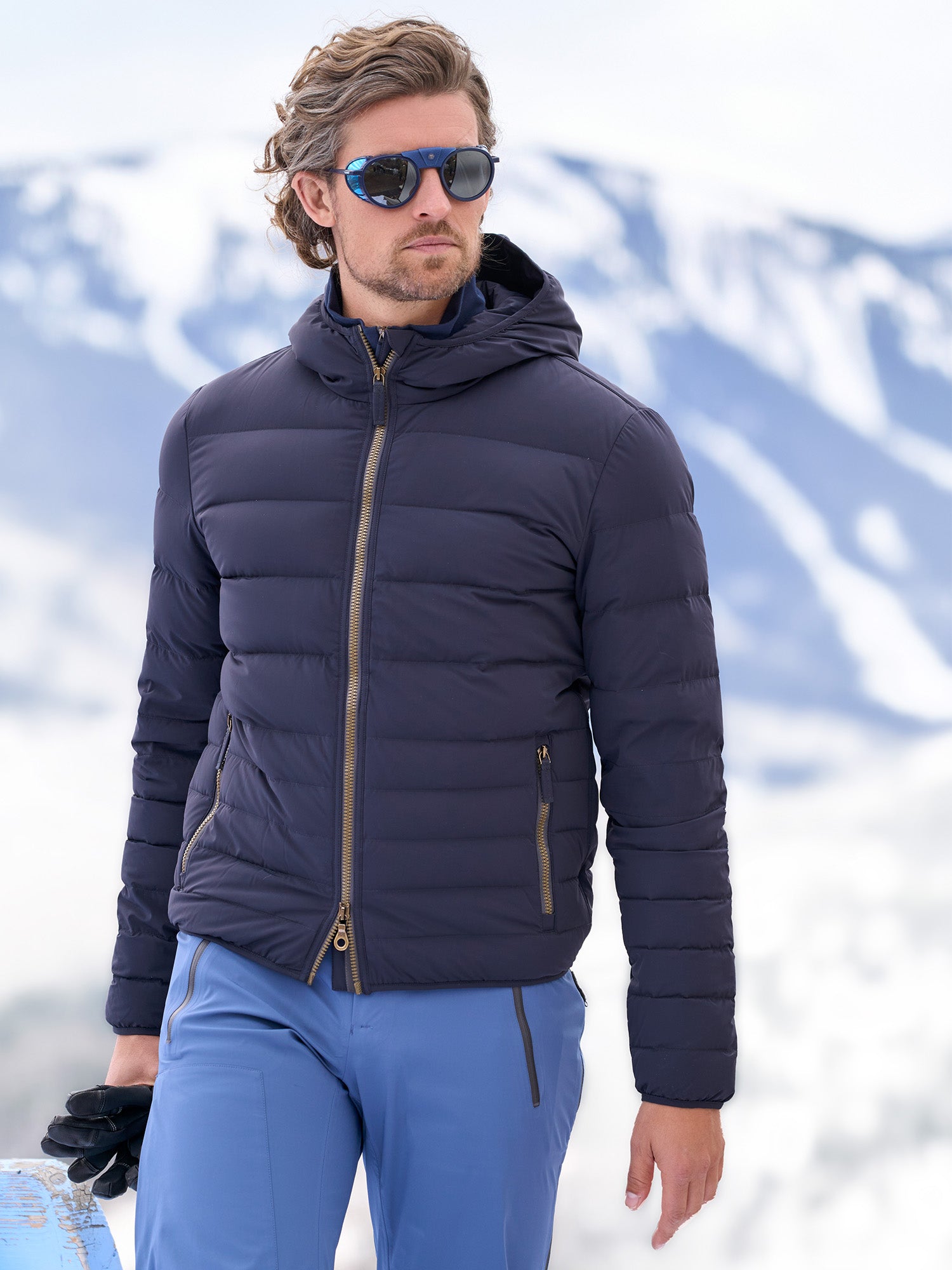 Lorenzo Quilted Down Jacket - Lightweight Warm Winter Coat for Men & Women | Water-Resistant Puffer Jacket for Outdoor Activities & Daily Wear