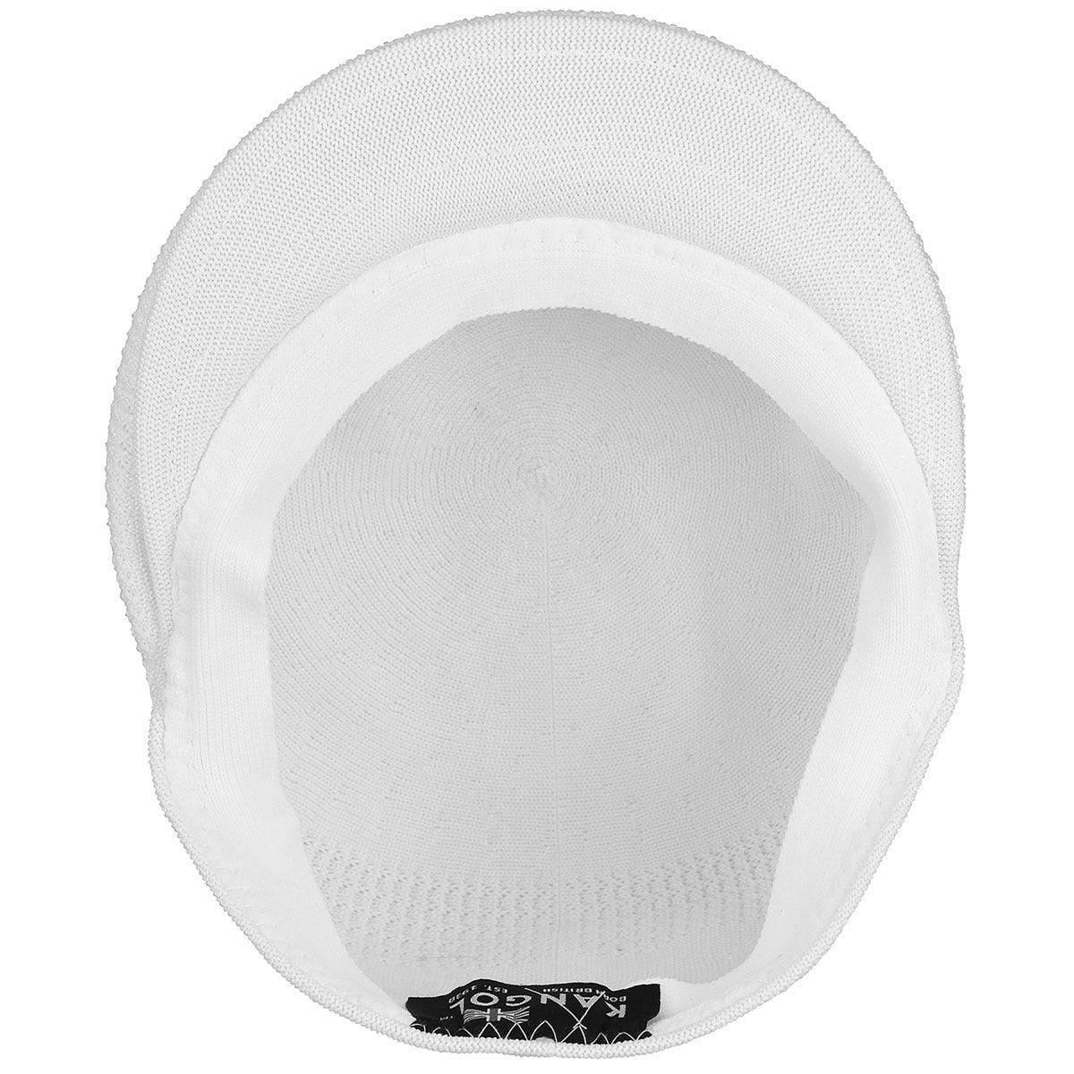 KANGOL Men's Tropic Ventair Sun Hat - Breathable Summer Outdoor Hat in White for Beach, Hiking & Travel