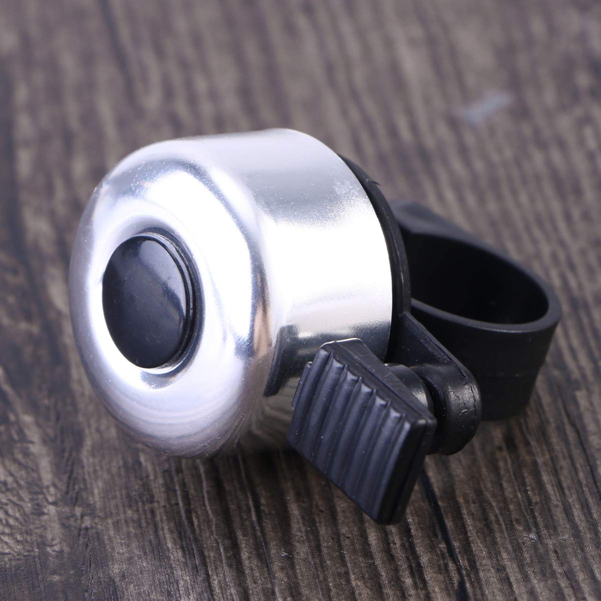 BESPORTBLE Aluminum Alloy Bike Bell - Loud MTB Mountain Bicycle Handlebar Horn Ring, Durable Cycling Accessories for Road & Commuter Bikes (Golden) - Perfect for Urban Commuting & Trail Riding Safety