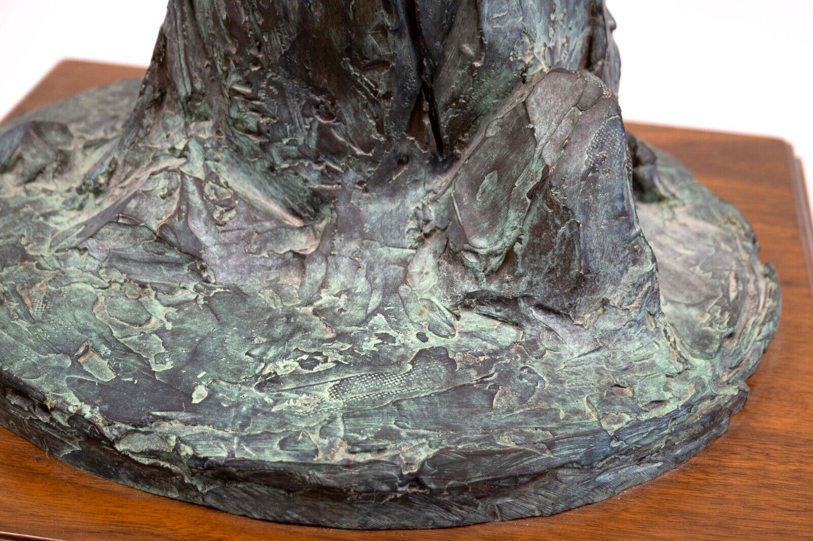 Gary Price The Ascent Large Patina Bronze Sculpture 45/60 on Wooden Base 1990 - Limited Edition Artwork for Home Decor & Office Collection