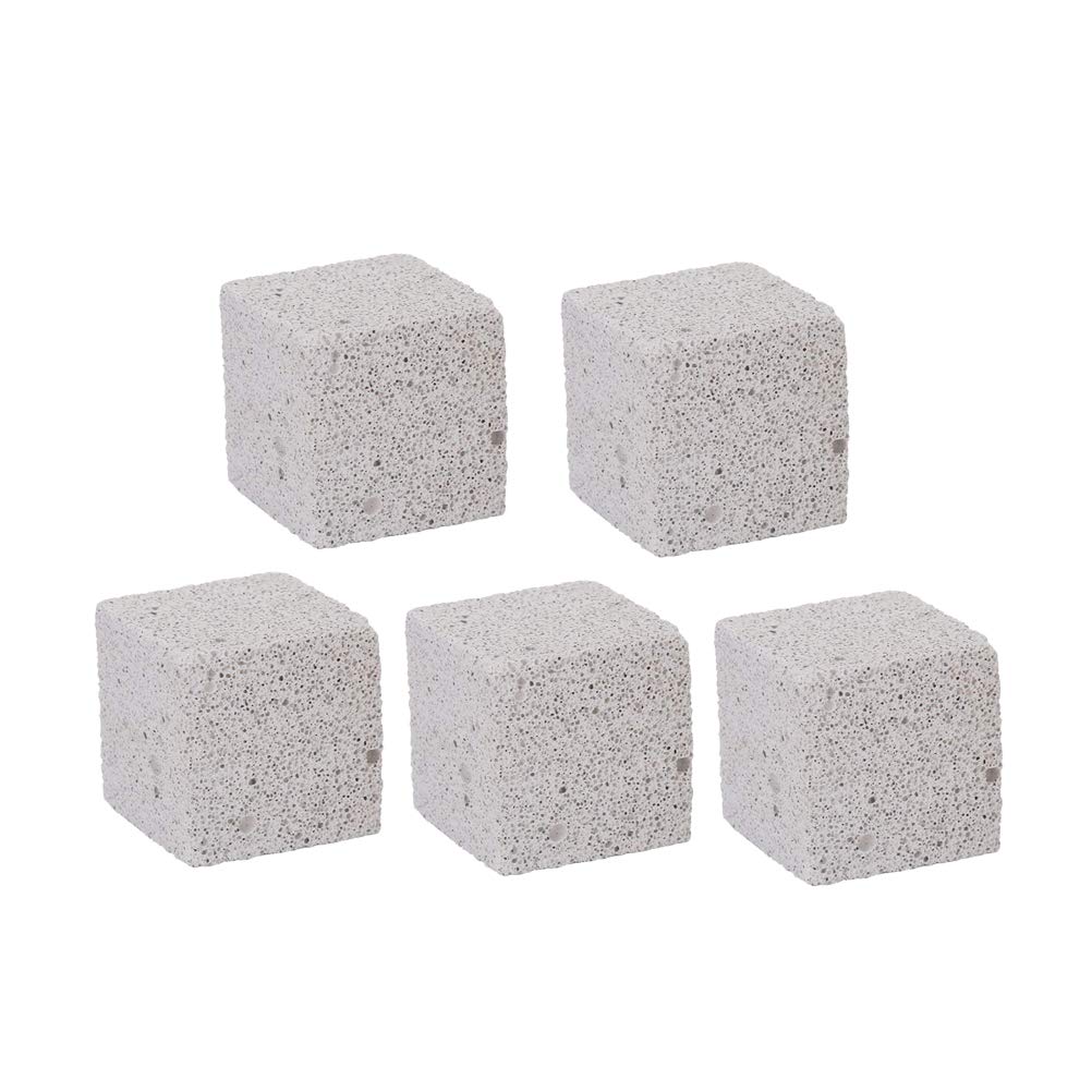 Natural Mineral Stone Chew Toy for Small Pets - 4.5cm Teeth Grinder for Hamster, Rat, Chinchilla & Rabbit (Pack of 5) | Promotes Dental Health & Prevents Overgrown Teeth - Perfect for Cage Enrichment & Stress Relief