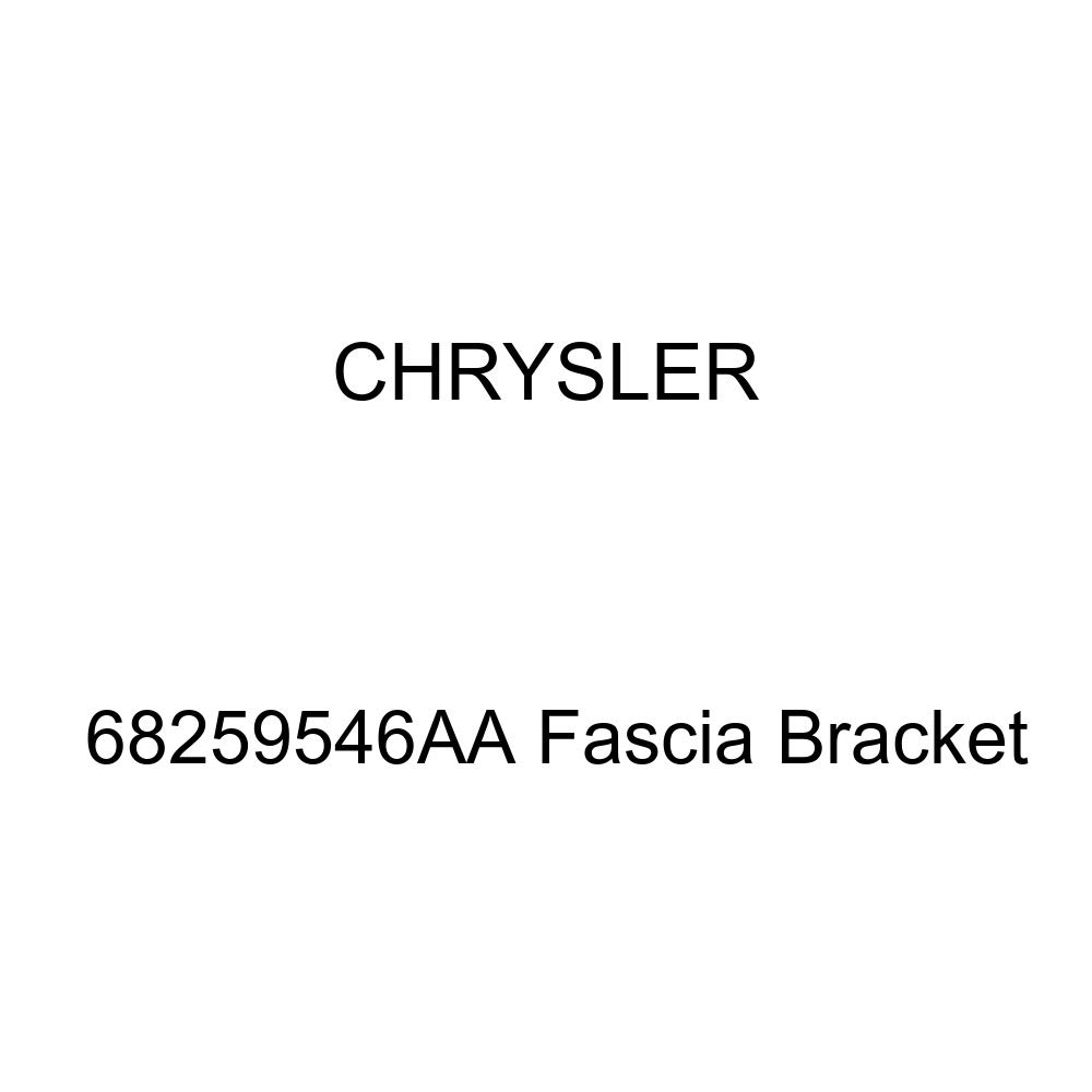 Genuine Chrysler 68259546AA Fascia Bracket - OEM Replacement Part for Front Bumper Support & Vehicle Protection | Perfect for Chrysler Models Needing Durable Bumper Reinforcement