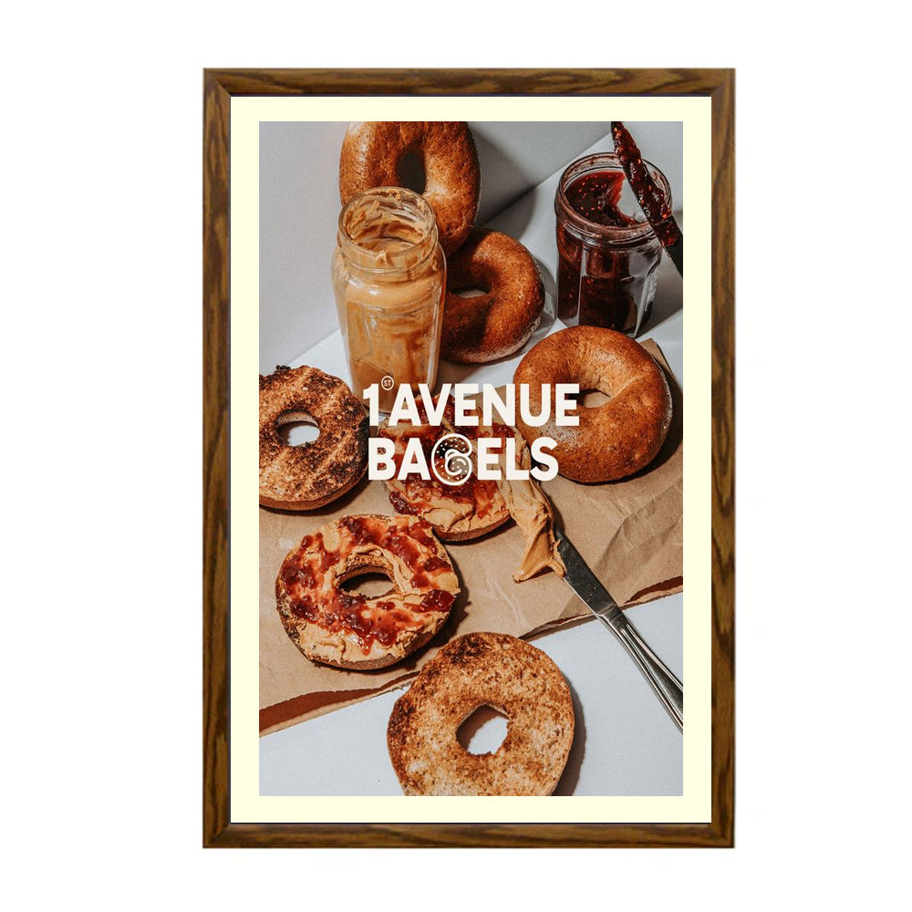17x22 Designer Wood Snap Frames for Posters with 3 Wide Matboard - Perfect for Home Decor, Office Displays & Art Gallery Exhibitions