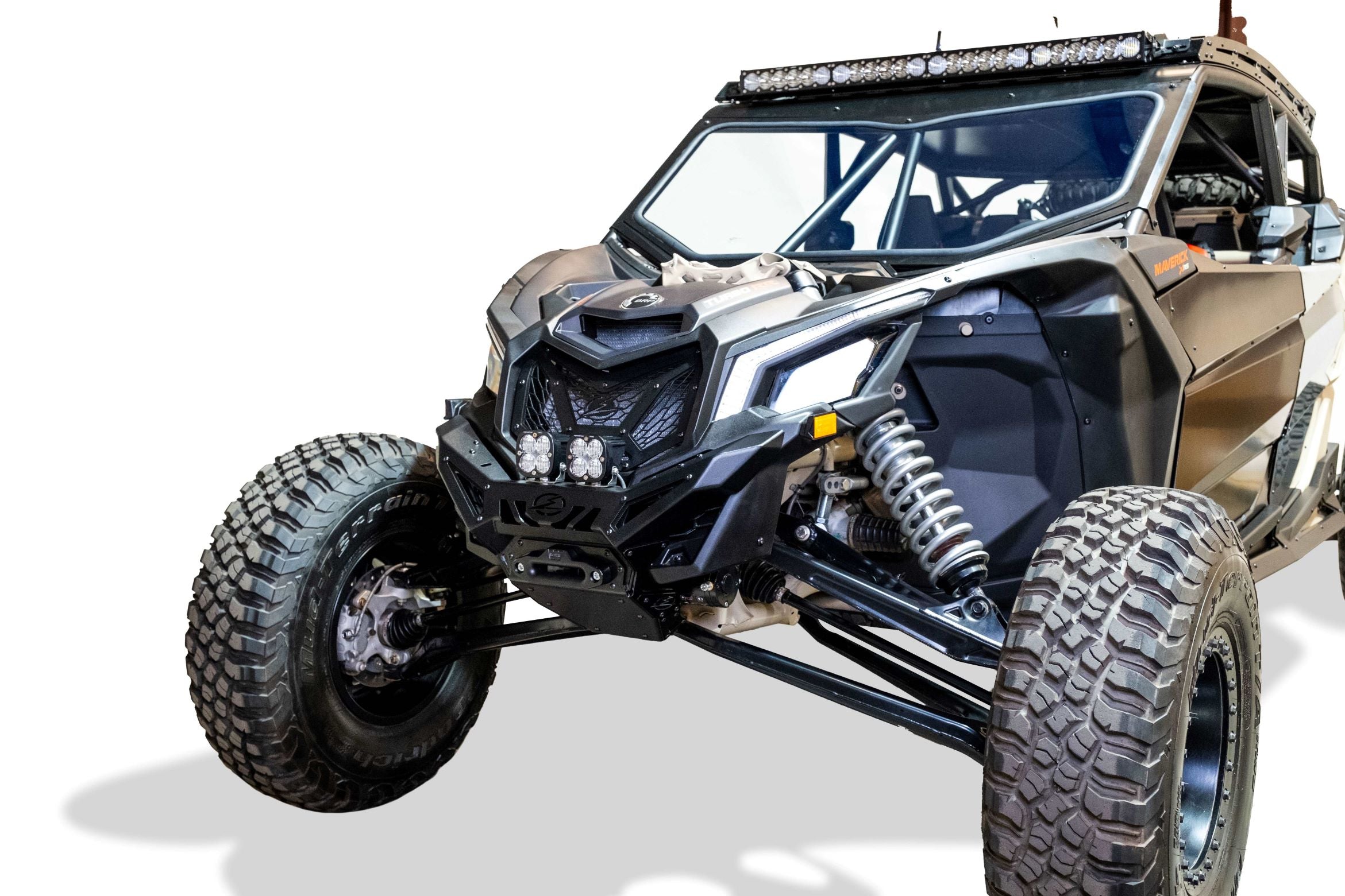 Can Am X3 Maverick Volt Series Winch Front Bumper FWB210002 (2017-2024) - Heavy Duty Off-Road Protection for UTV & ATV Adventures