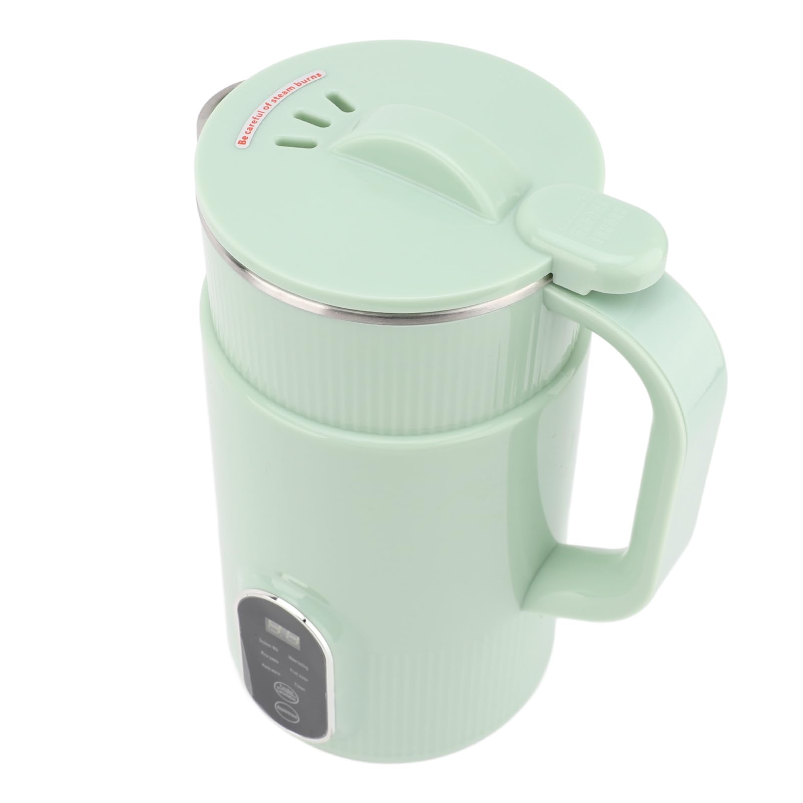 Automatic Soy Milk Maker Machine for Almond, Soy, Oat & Coconut Milk - Nut Milk Maker with Keep Warm & Boil Water Function (Green) - Perfect for Home, Office & Healthy Breakfast